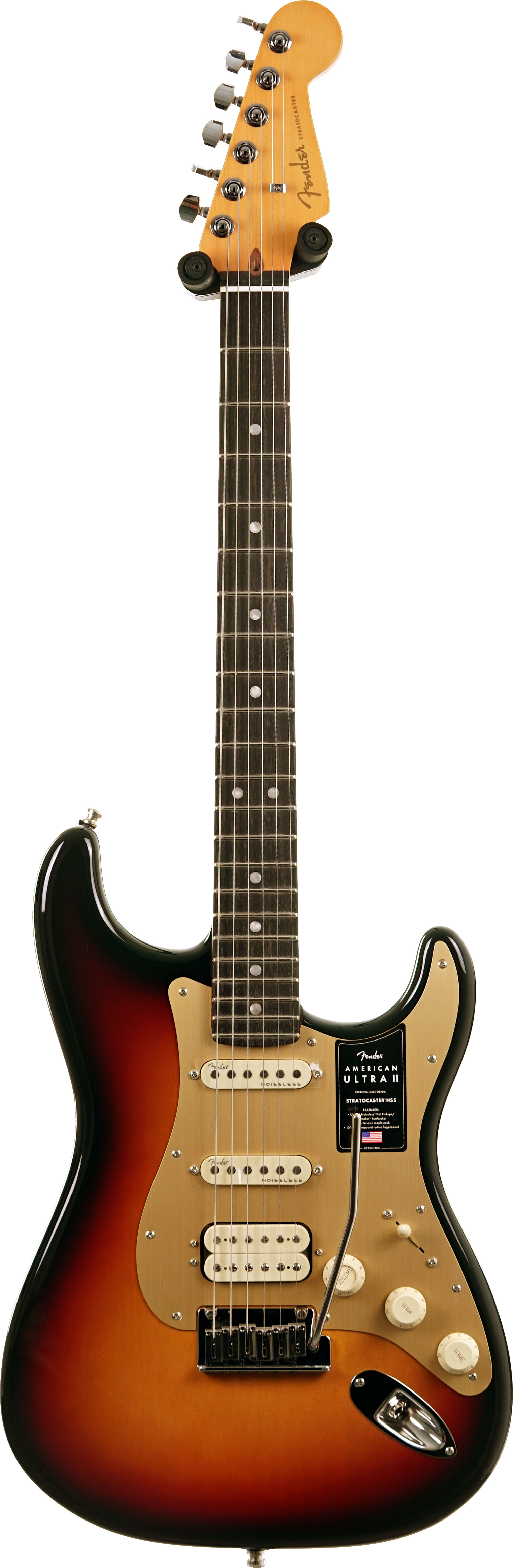 Fender American Ultra II Stratocaster HSS Ebony Fingerboard Ultraburst #US25004944