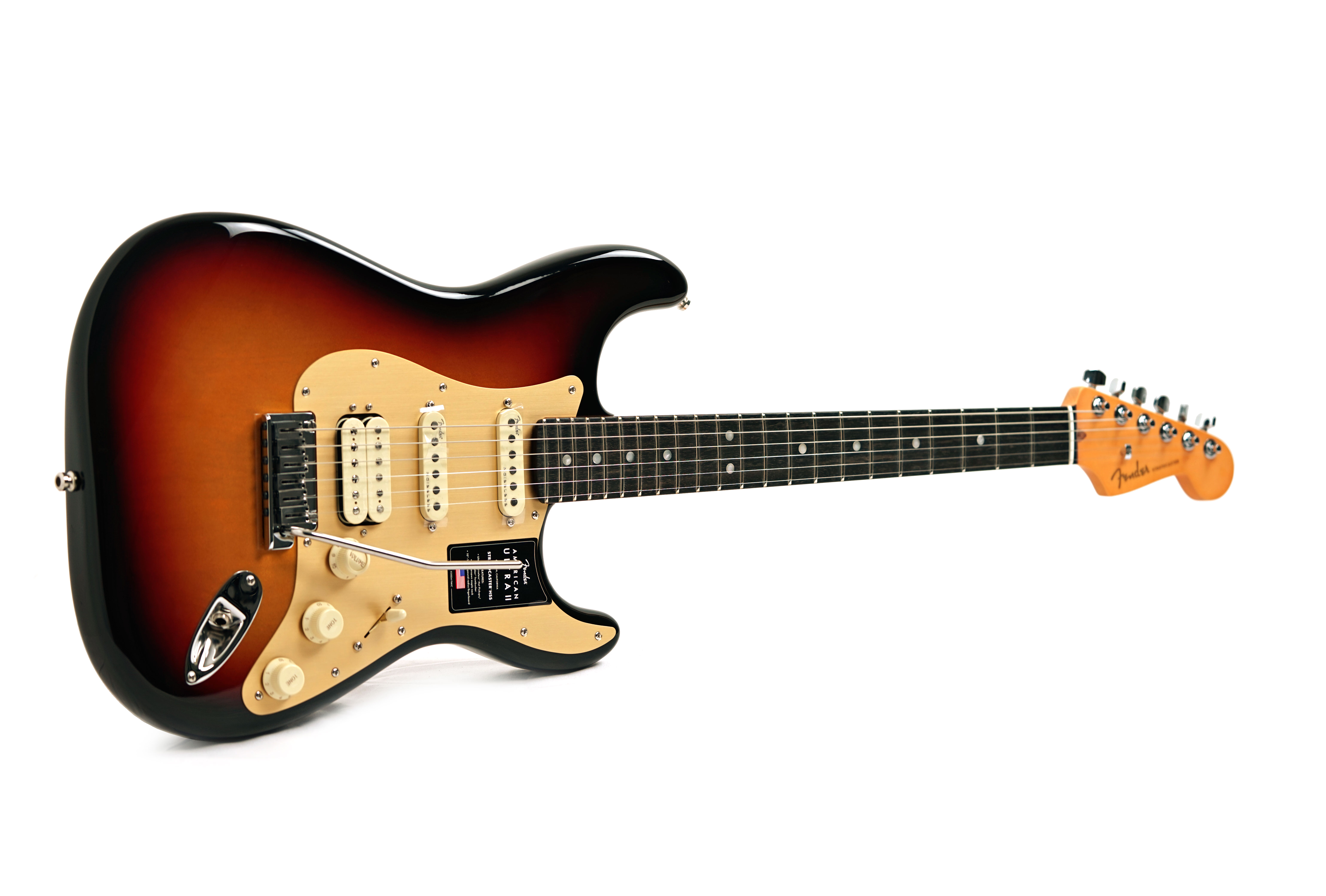 Fender American Ultra II Stratocaster HSS Ebony Fingerboard Ultraburst #US25004944