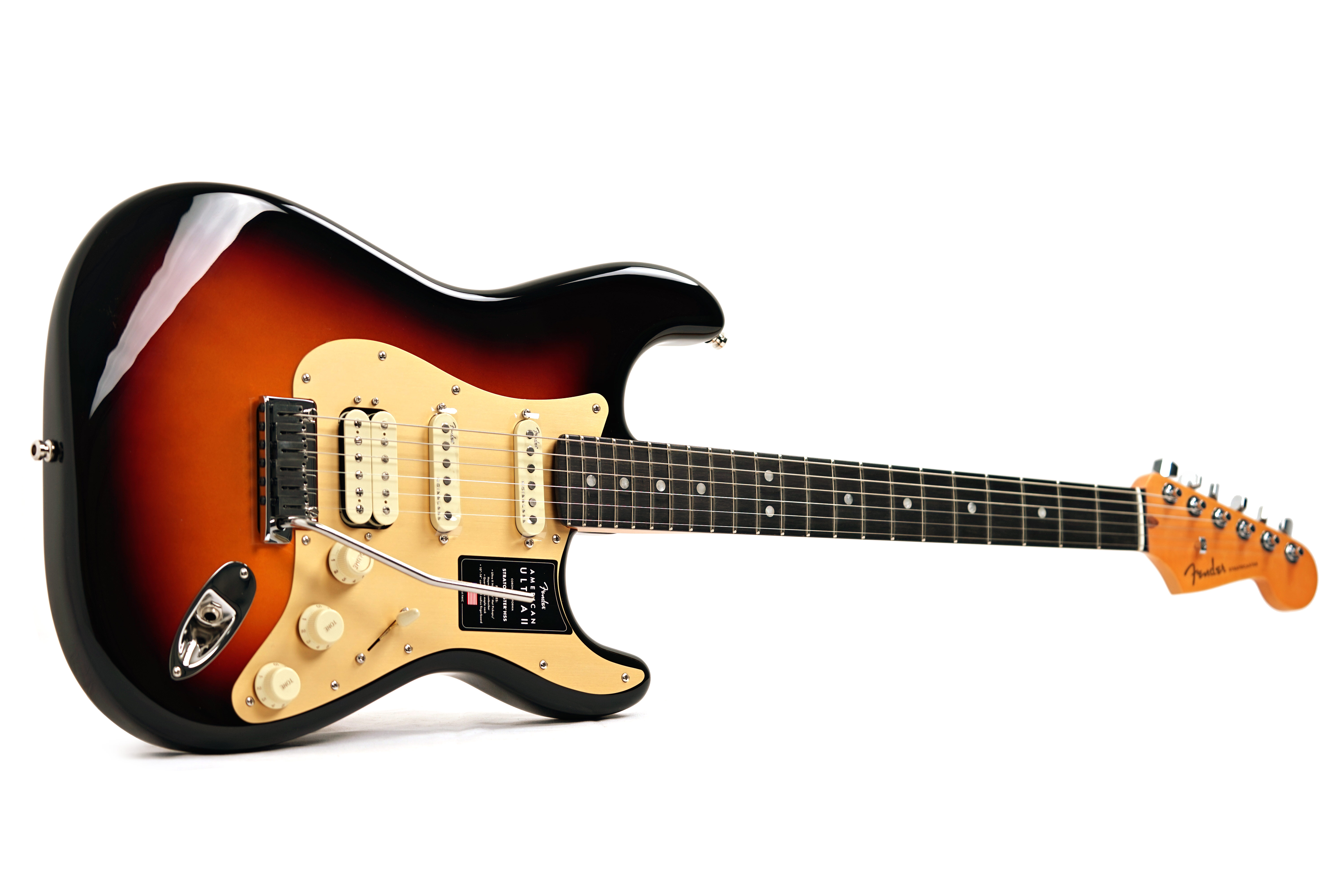 Fender American Ultra II Stratocaster HSS Ebony Fingerboard Ultraburst #US25004436
