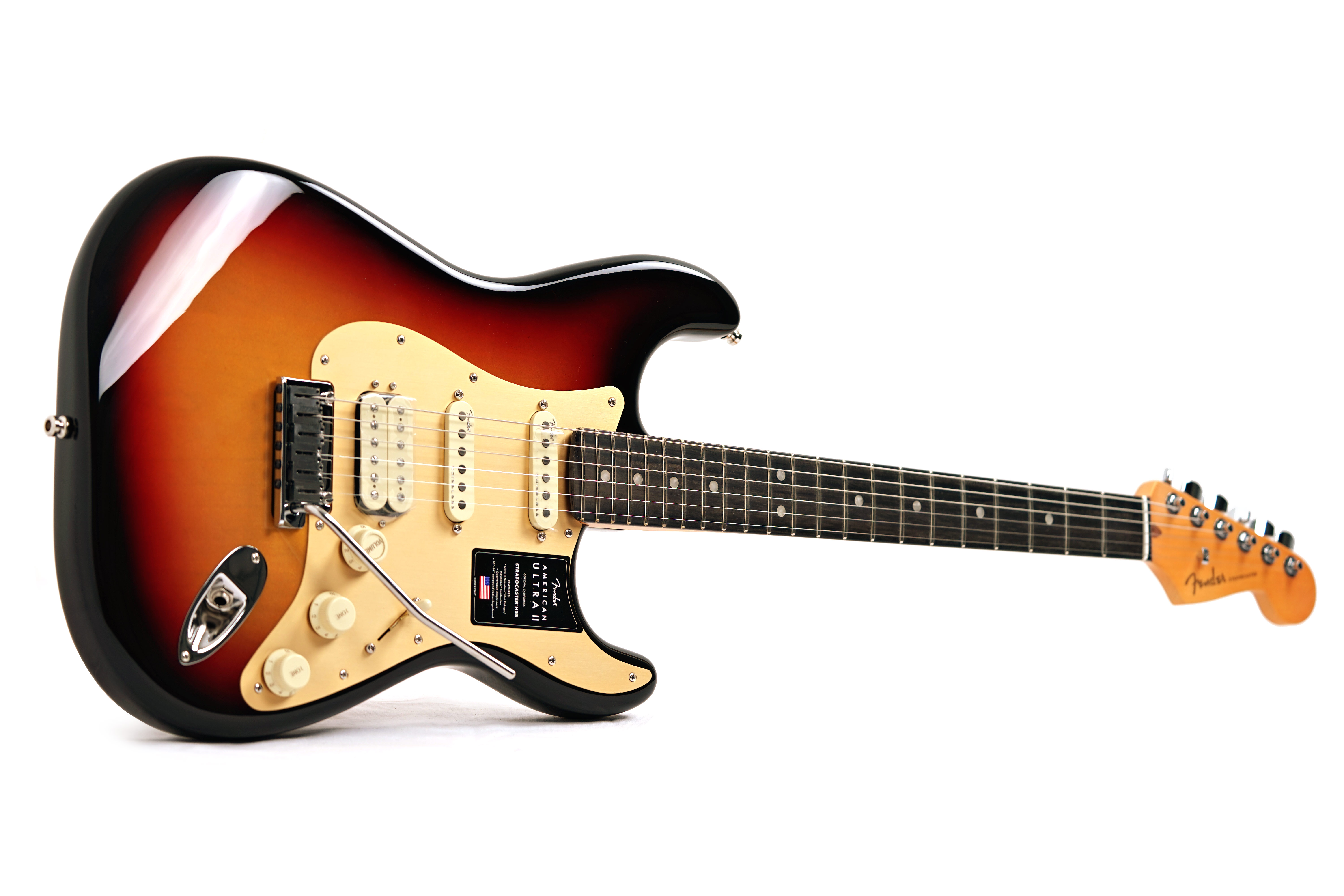Fender American Ultra II Stratocaster HSS Ebony Fingerboard Ultraburst #US25002141