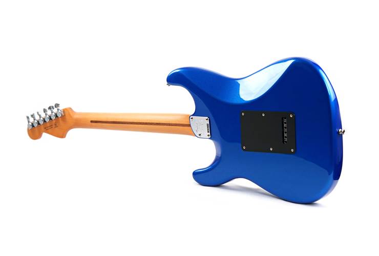 Fender American Ultra II Stratocaster HSS Ebony Fingerboard Noble Blue (Nearly New) #US240023943 Fender American Ultra II Stratocaster HSS Ebony Fingerboard Noble Blue (Nearly New) #US240023943