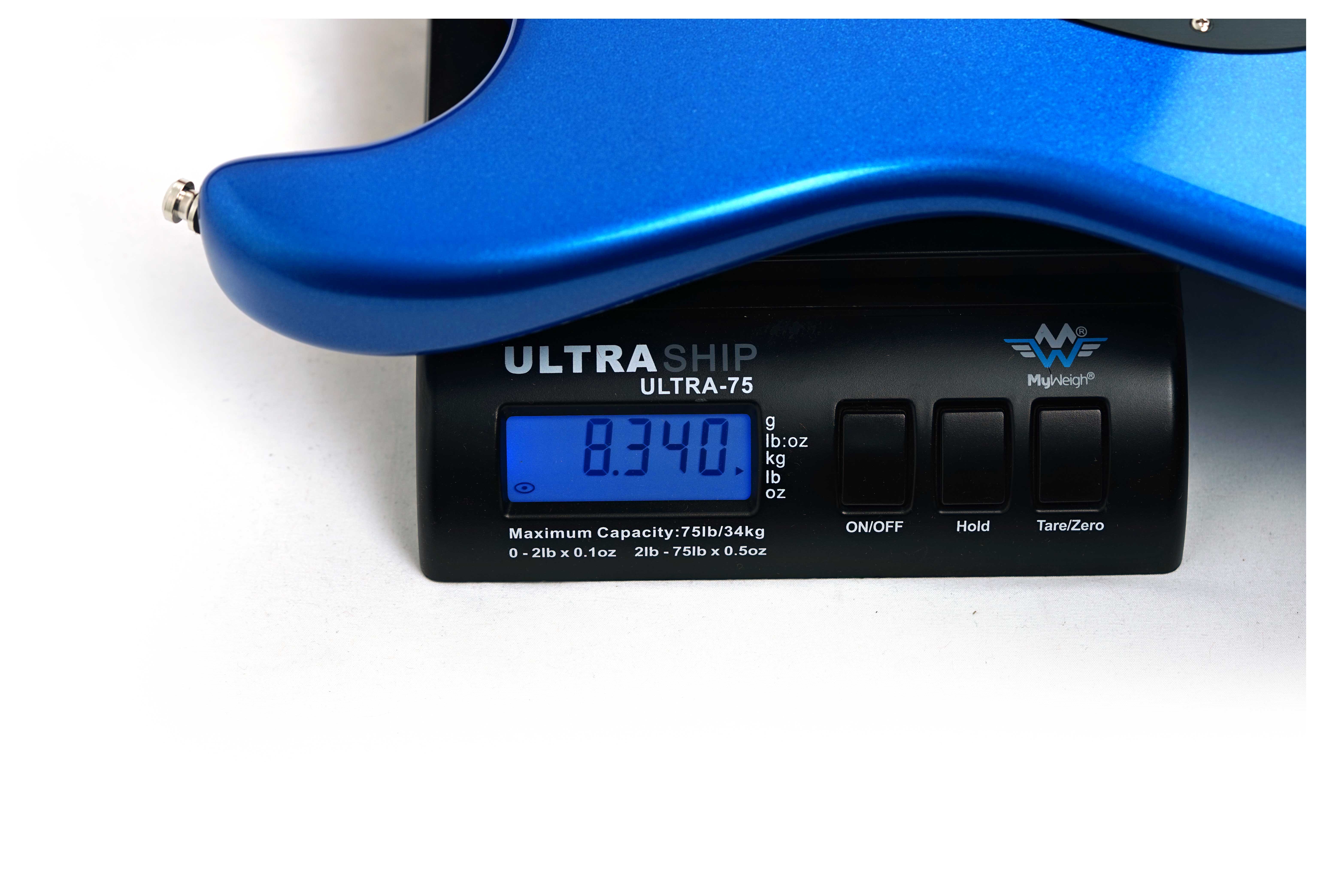 Fender American Ultra II Stratocaster HSS Ebony Fingerboard Noble Blue #US240035655