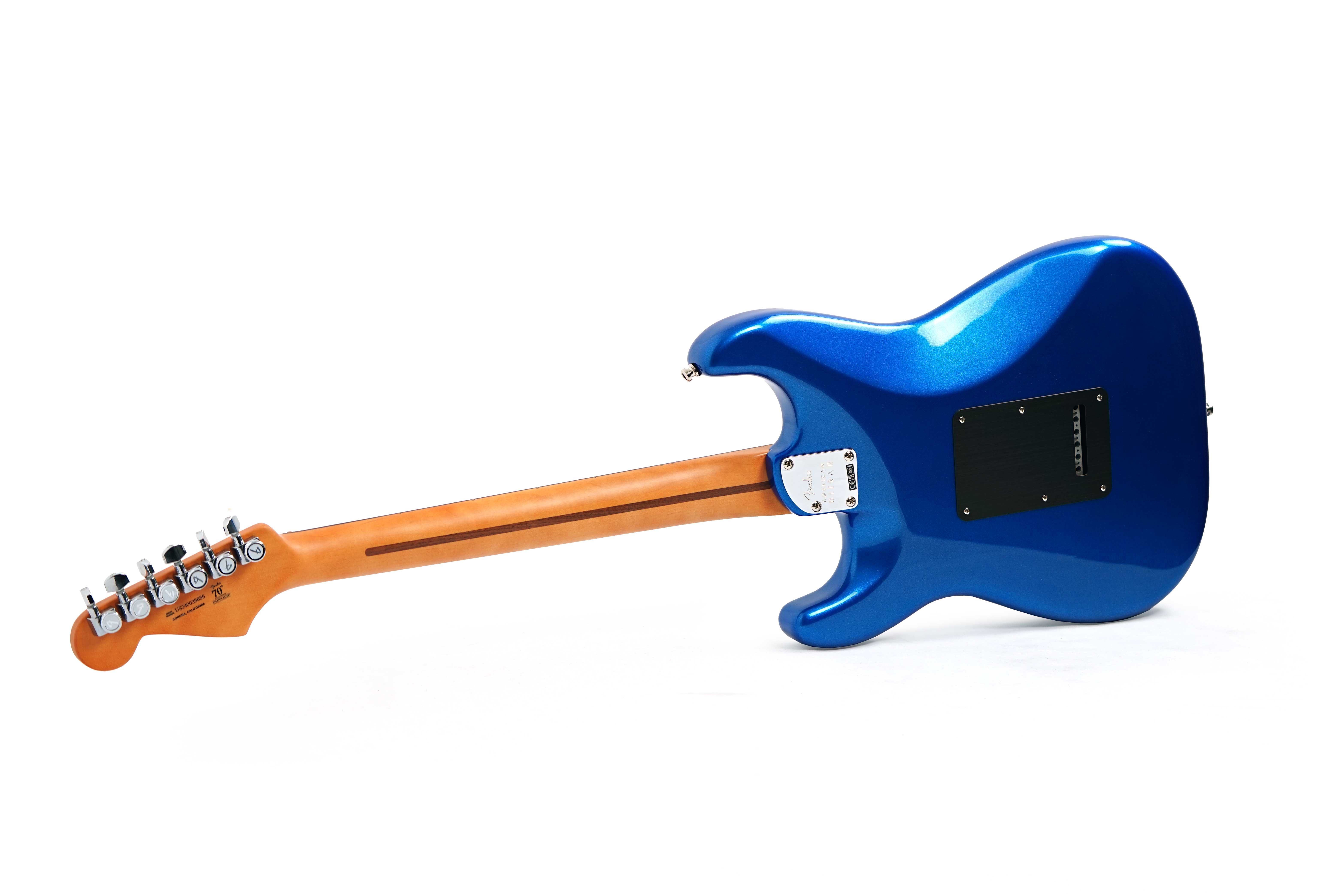 Fender American Ultra II Stratocaster HSS Ebony Fingerboard Noble Blue #US240035655