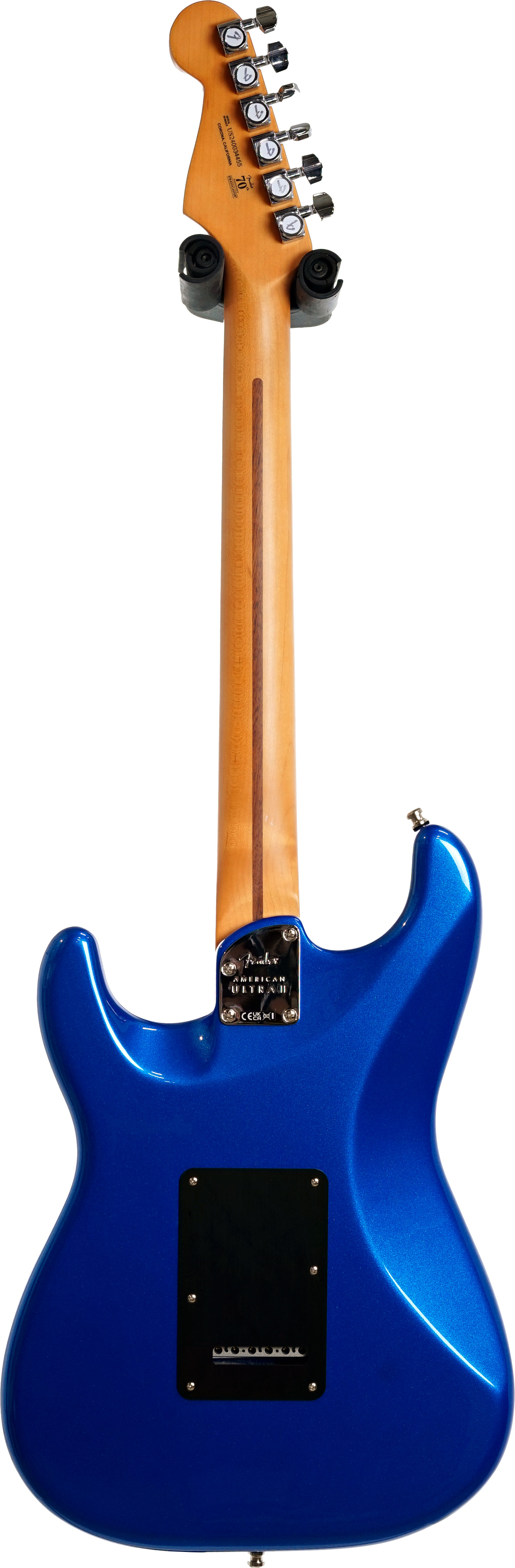 Fender American Ultra II Stratocaster HSS Ebony Fingerboard Noble Blue (Nearly New) #US240034455