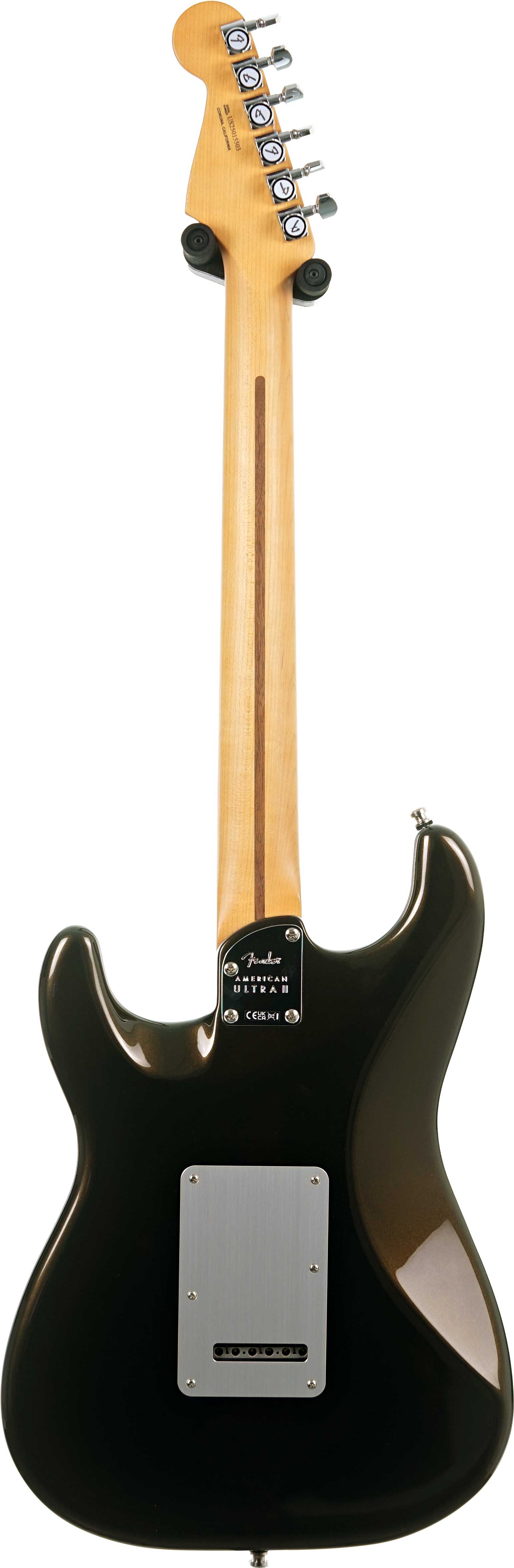 Fender American Ultra II Stratocaster HSS Ebony Fingerboard Texas Tea (Nearly New) #US25015503