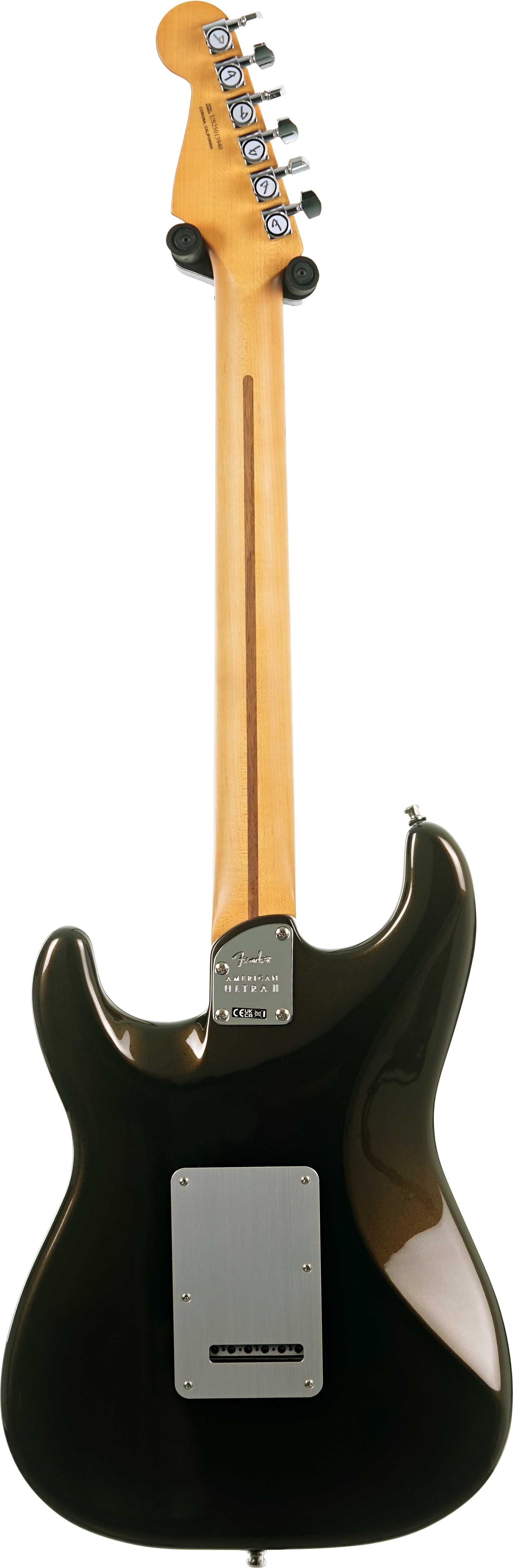 Fender American Ultra II Stratocaster HSS Ebony Fingerboard Texas Tea #US25013940