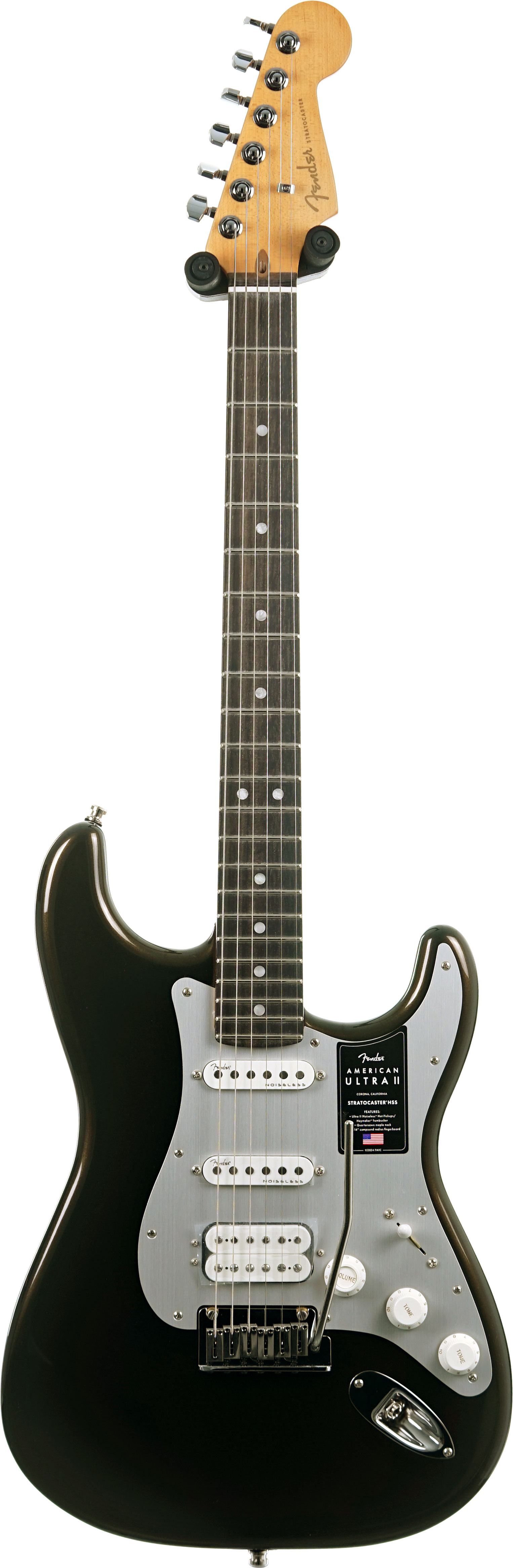 Fender American Ultra II Stratocaster HSS Ebony Fingerboard Texas Tea #US25013940