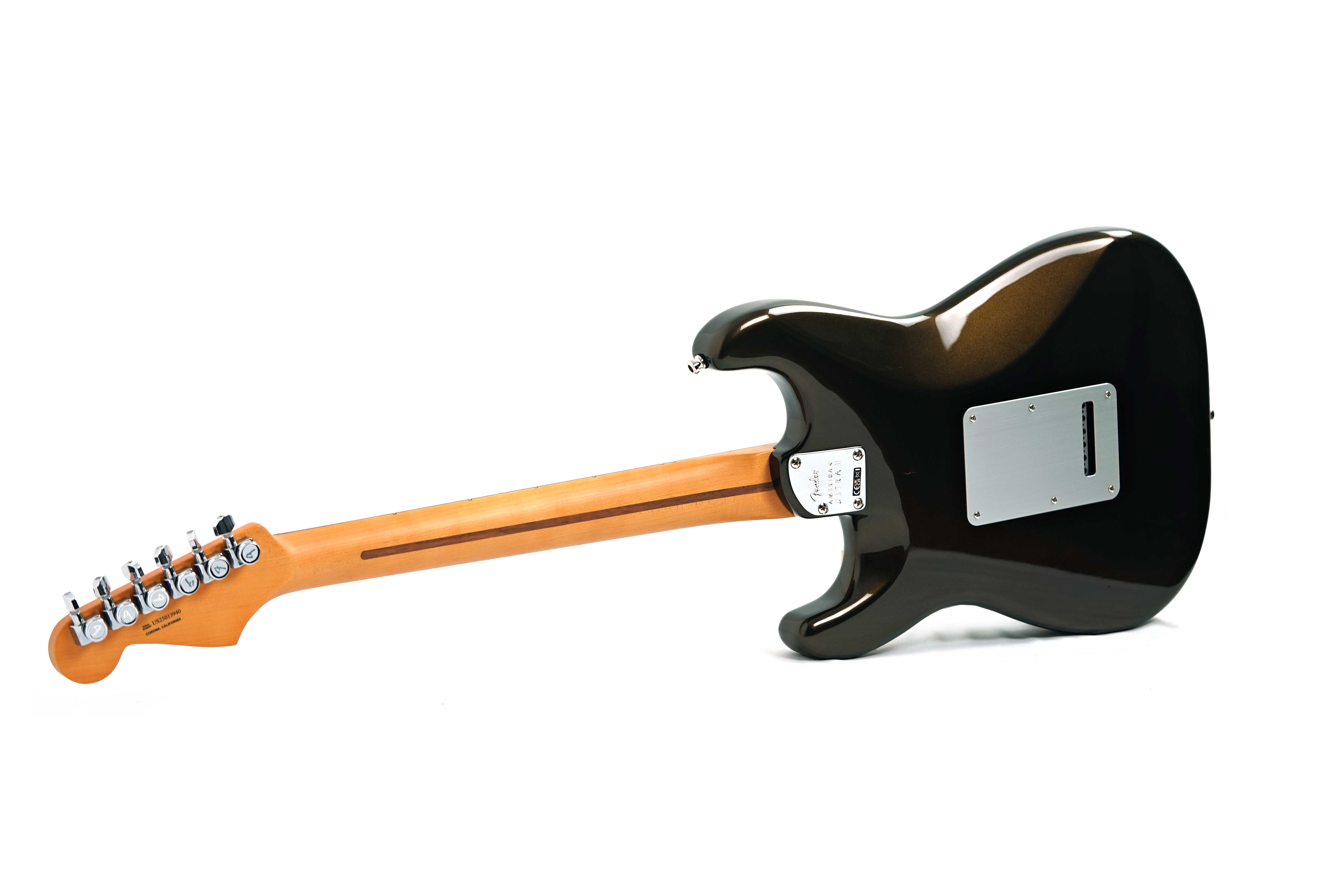 Fender American Ultra II Stratocaster HSS Ebony Fingerboard Texas Tea #US25013940