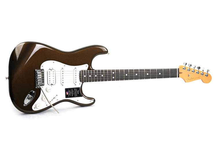 Fender American Ultra II Stratocaster HSS Ebony Fingerboard Texas Tea Fender American Ultra II Stratocaster HSS Ebony Fingerboard Texas Tea