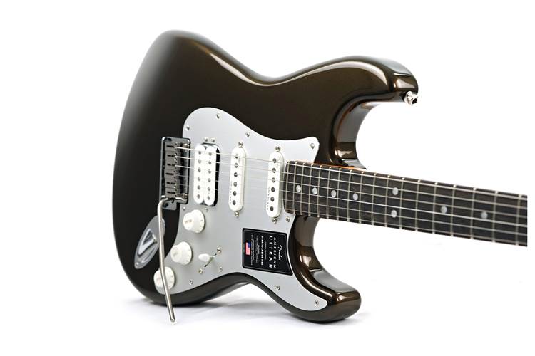 Fender American Ultra II Stratocaster HSS Ebony Fingerboard Texas Tea Fender American Ultra II Stratocaster HSS Ebony Fingerboard Texas Tea
