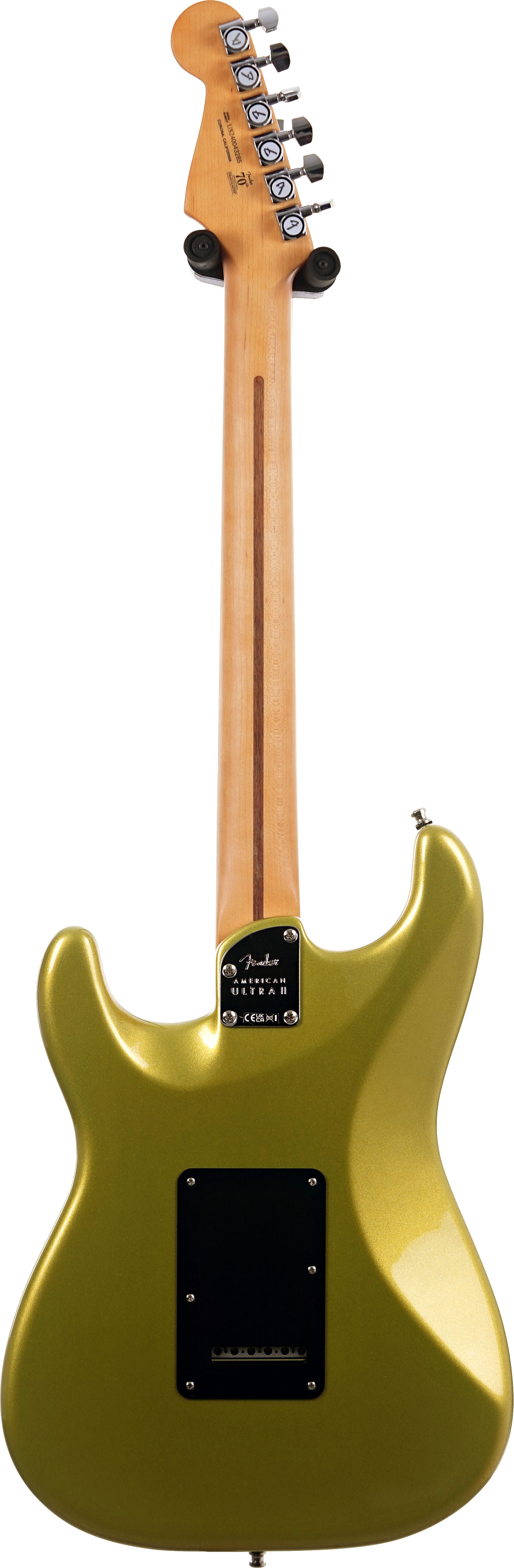 Fender American Ultra II Stratocaster HSS Maple Fingerboard Solar Flare #US240043285