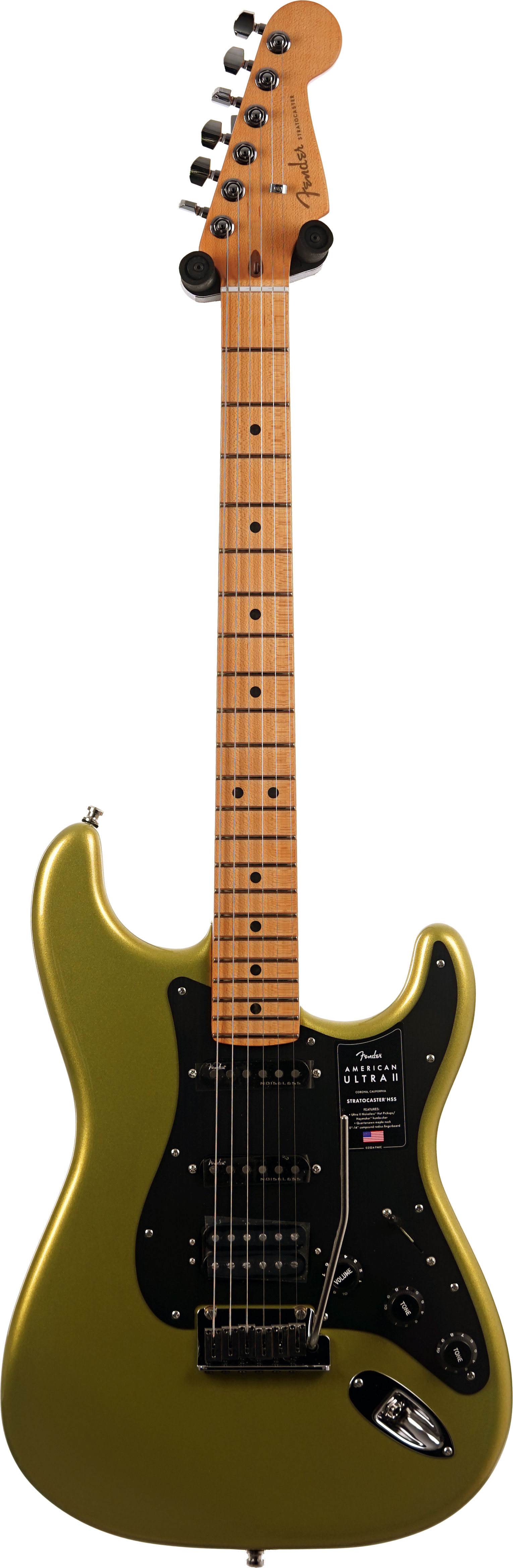 Fender American Ultra II Stratocaster HSS Maple Fingerboard Solar Flare #US240043285