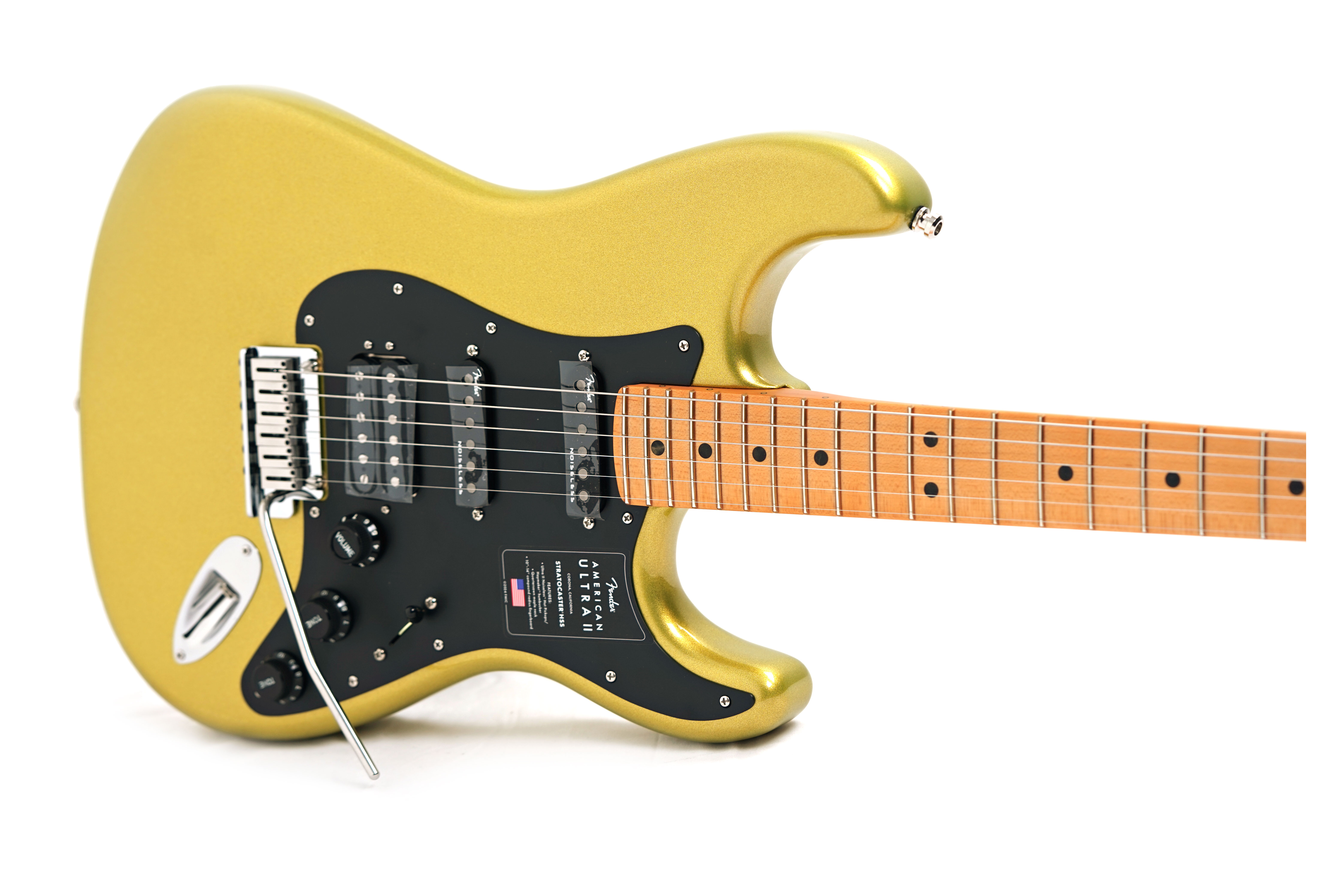 Fender American Ultra II Stratocaster HSS Maple Fingerboard Solar Flare #US240043285