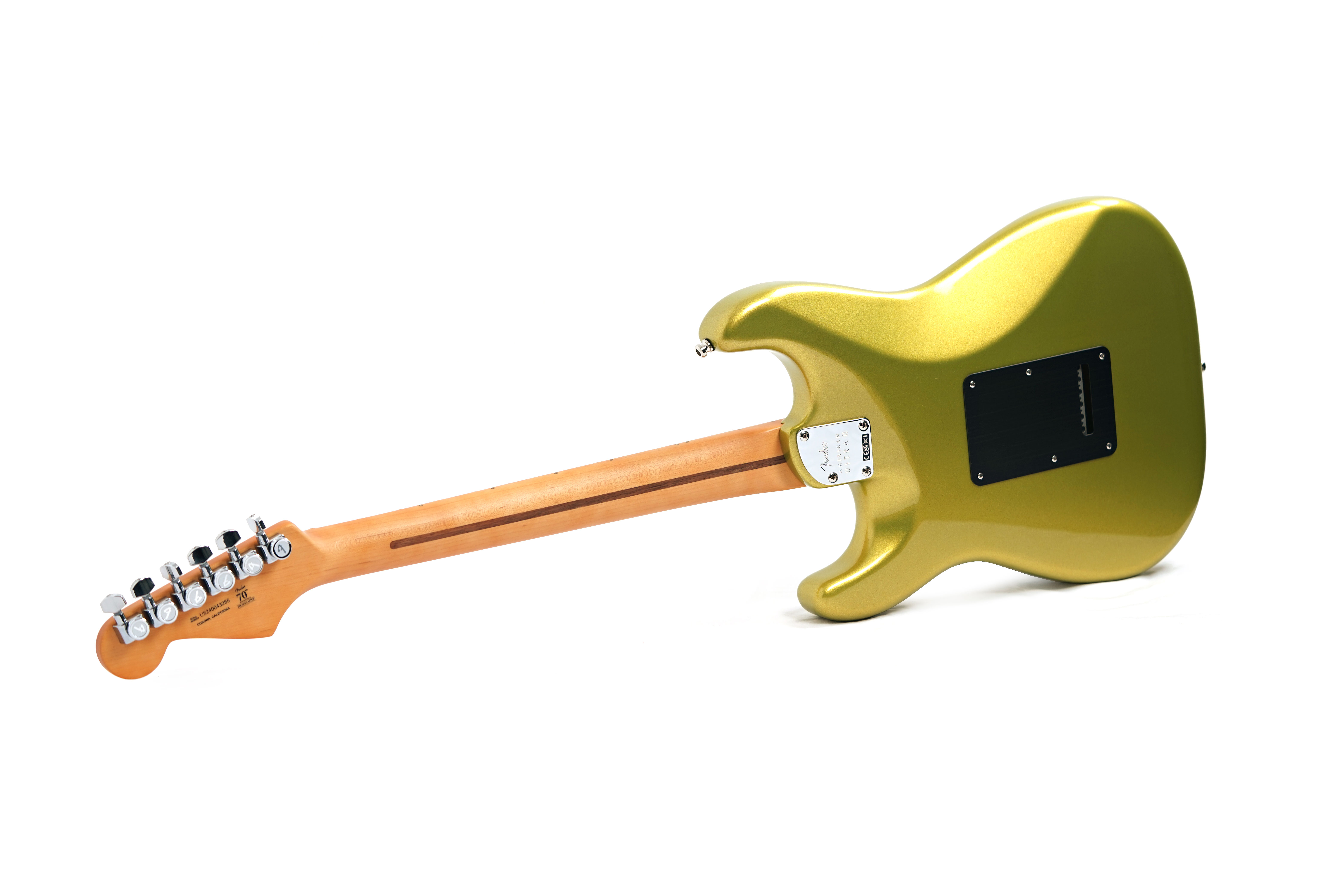 Fender American Ultra II Stratocaster HSS Maple Fingerboard Solar Flare #US240043285