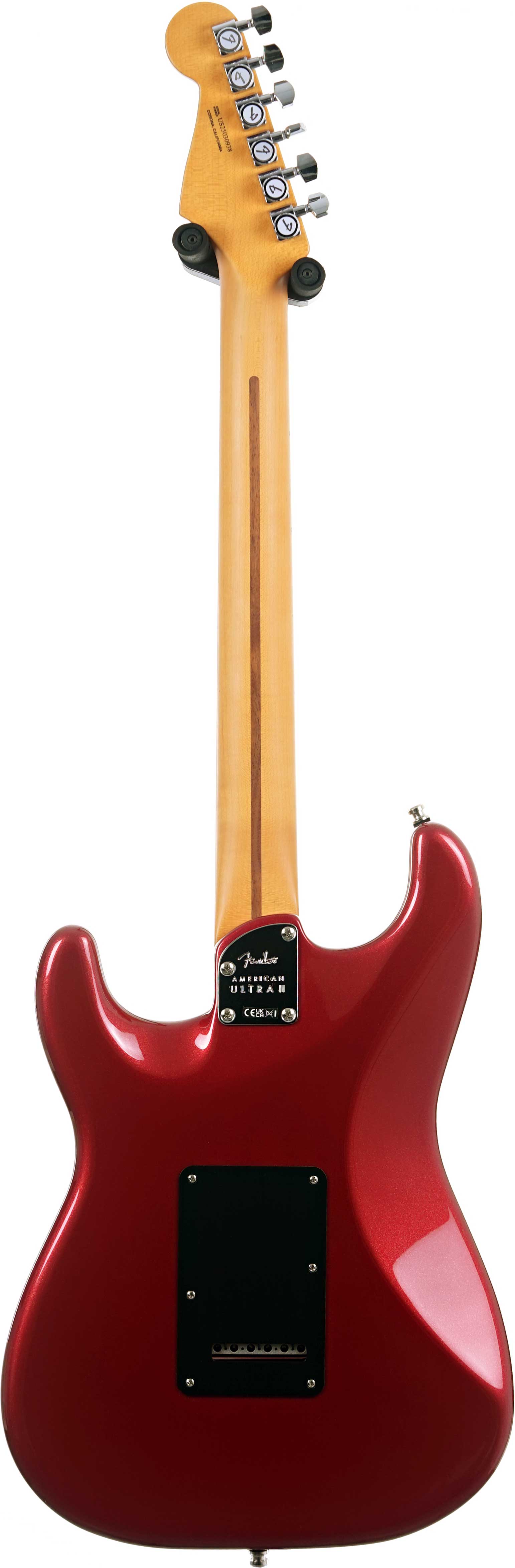 Fender American Ultra II Stratocaster HSS Maple Fingerboard Sinister Red #US25030938