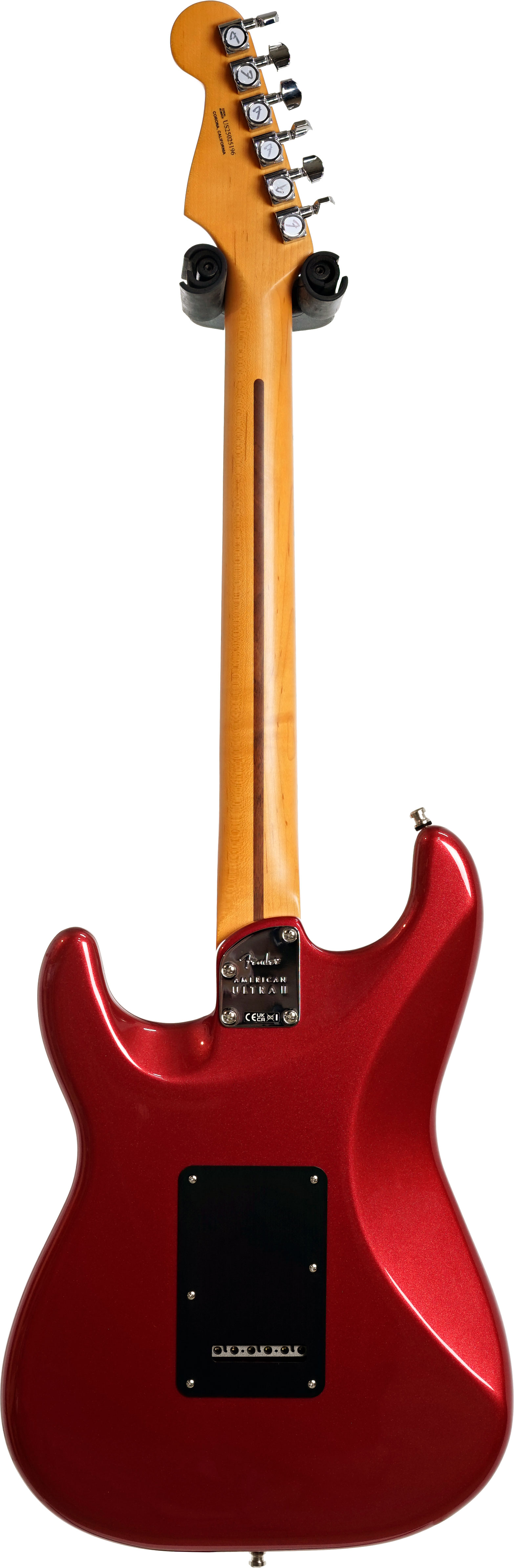 Fender American Ultra II Stratocaster HSS Maple Fingerboard Sinister Red (Nearly New) #US25025196