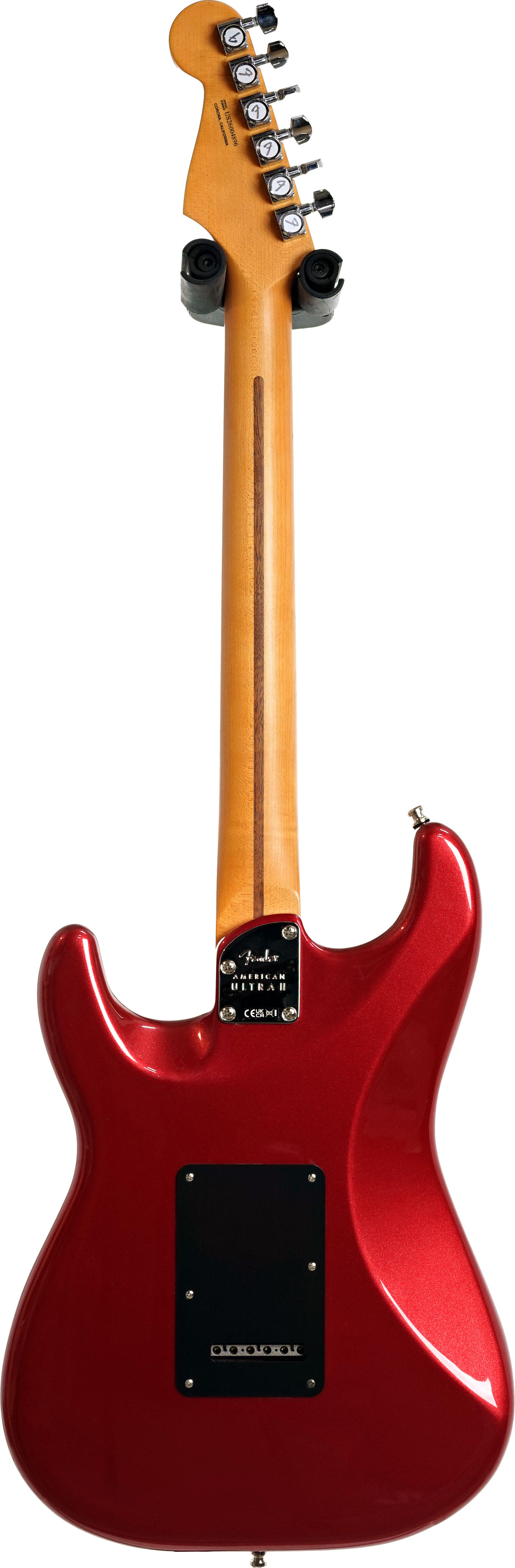 Fender American Ultra II Stratocaster HSS Maple Fingerboard Sinister Red #US26004896