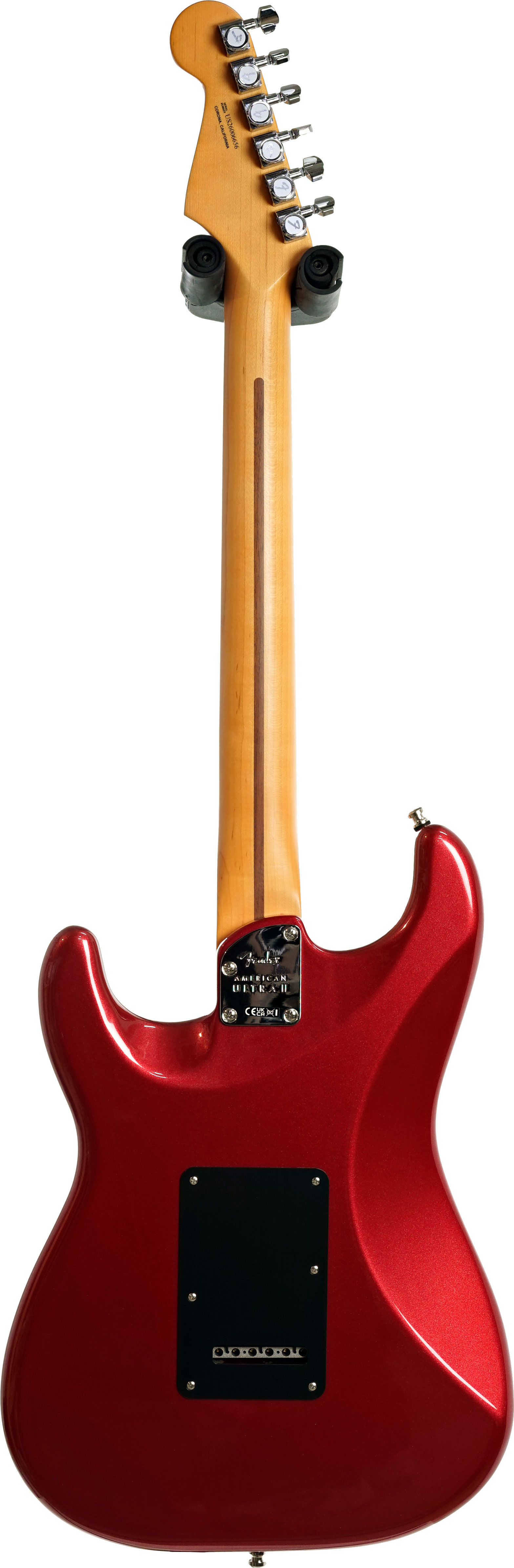 Fender American Ultra II Stratocaster HSS Maple Fingerboard Sinister Red #US26006656
