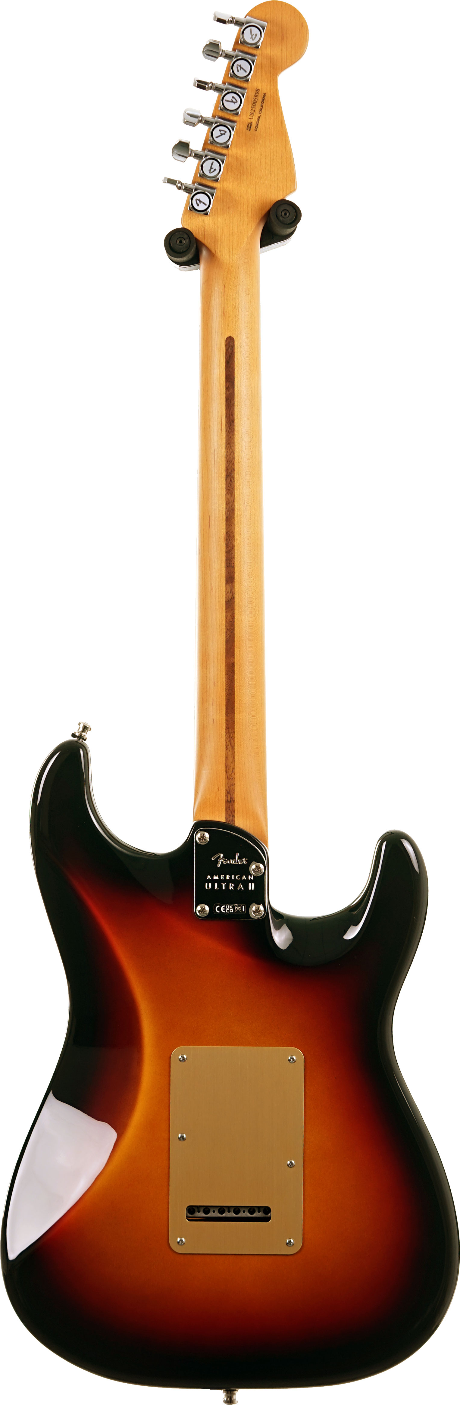 Fender American Ultra II Stratocaster Ebony Fingerboard Ultraburst Left Handed #US25005898