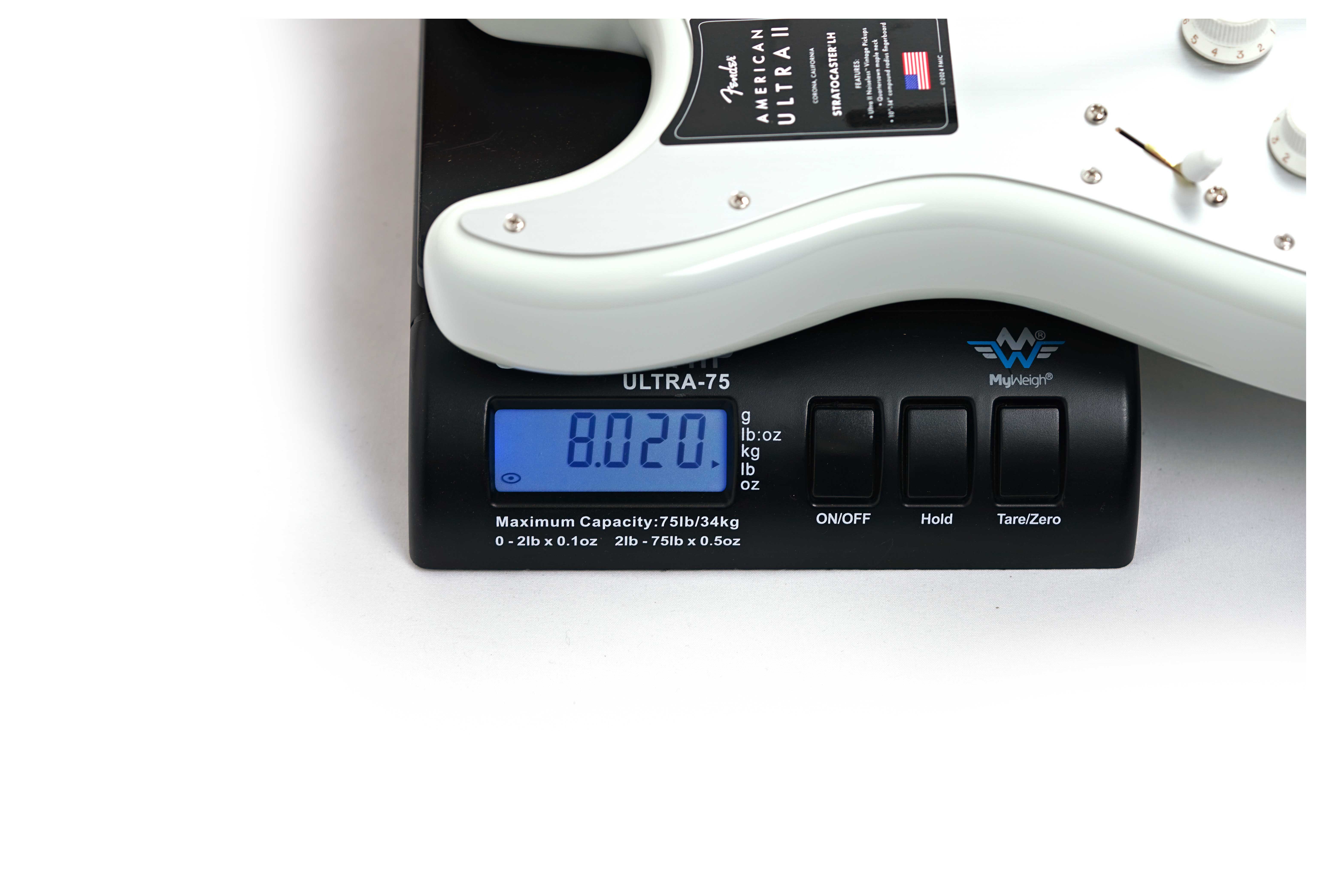 Fender American Ultra II Stratocaster Maple Fingerboard Avalanche Left Handed #US24000571