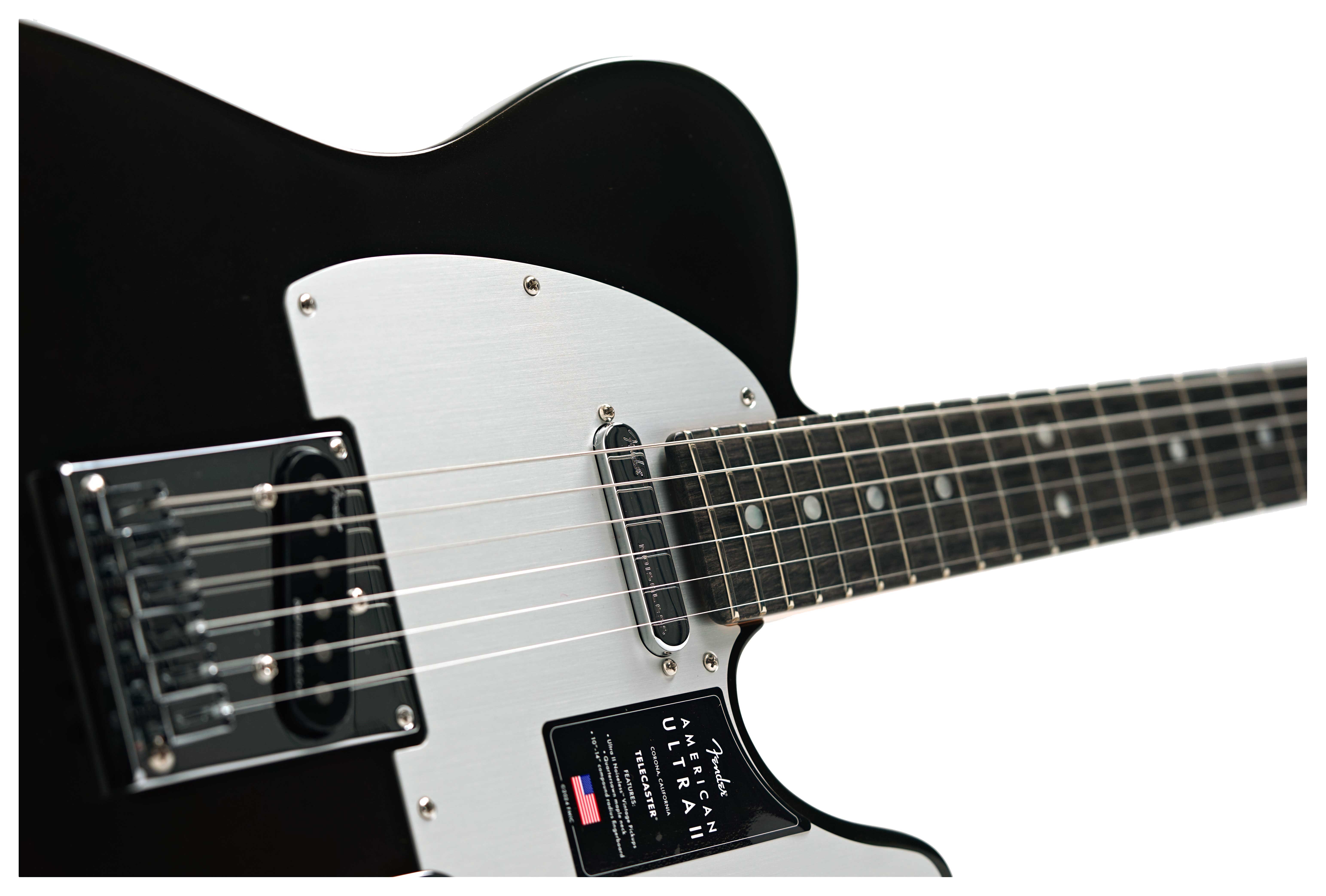 Fender American Ultra II Telecaster Ebony Fingerboard Texas Tea #US25009932