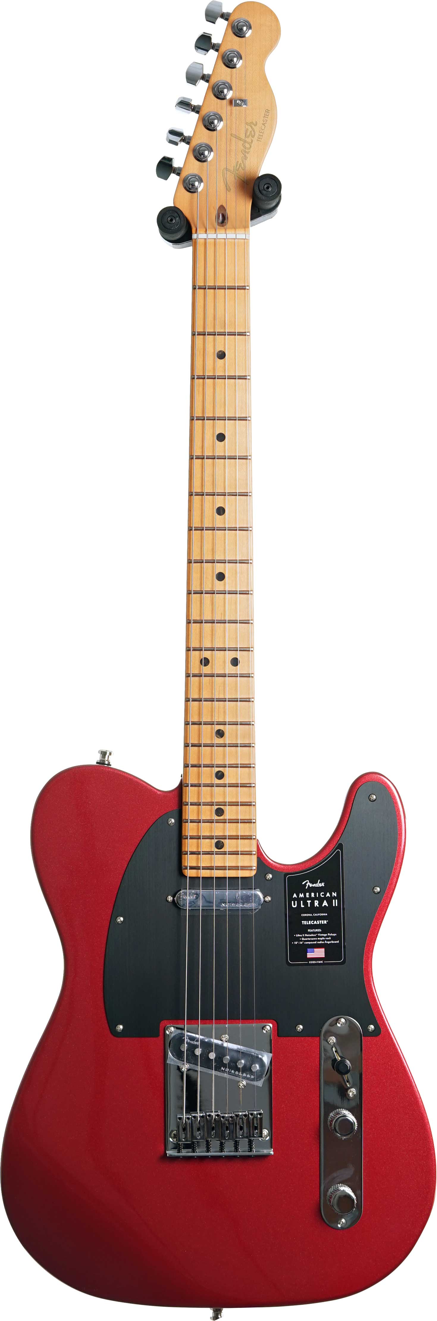 Fender American Ultra II Telecaster Maple Fingerboard Sinister Red (Nearly New) #US24021543