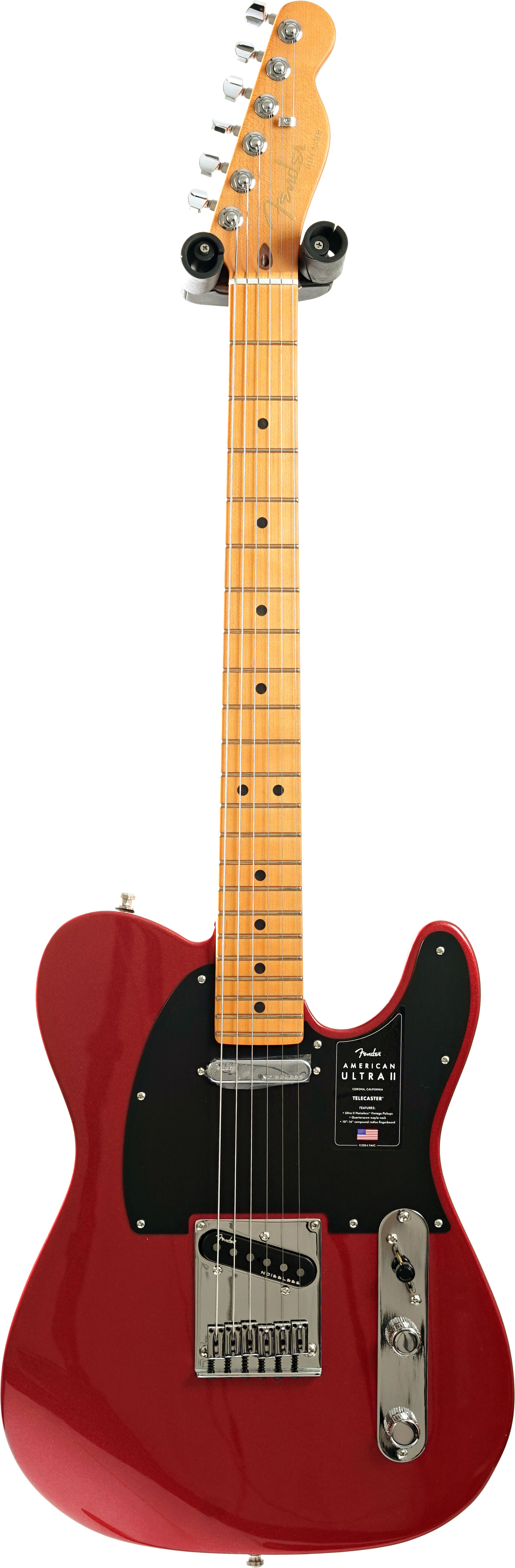 Fender American Ultra II Telecaster Sinister Red Maple Fingerboard #US24060165