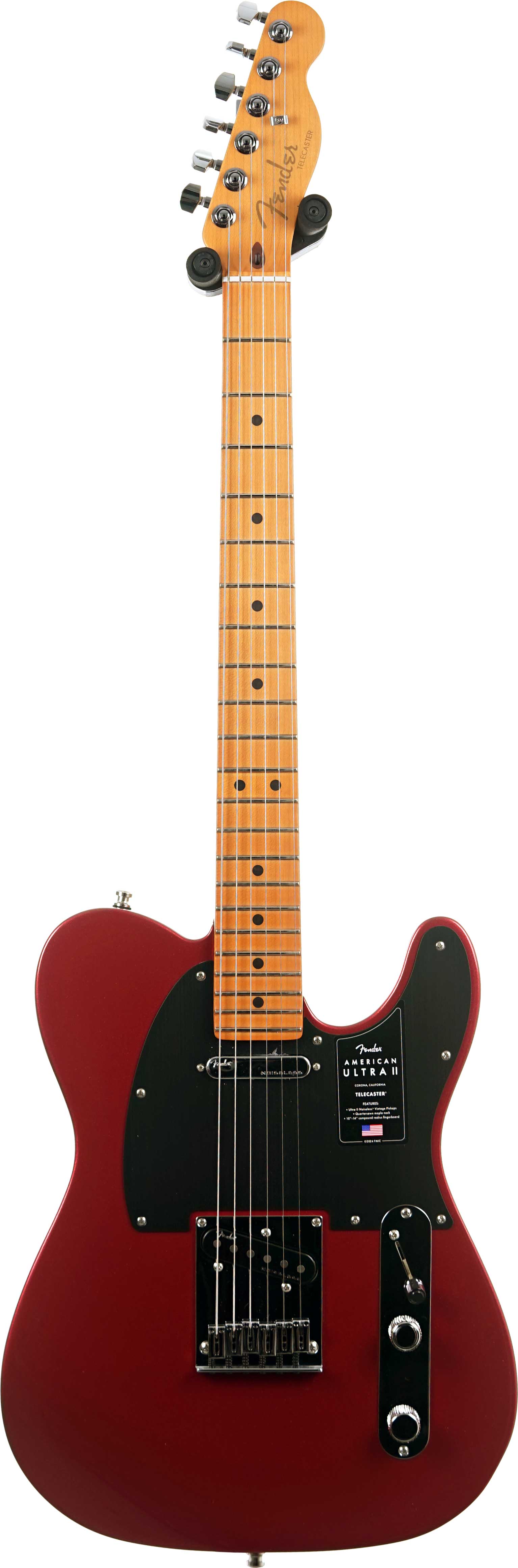 Fender American Ultra II Telecaster Maple Fingerboard Sinister Red #US25013043