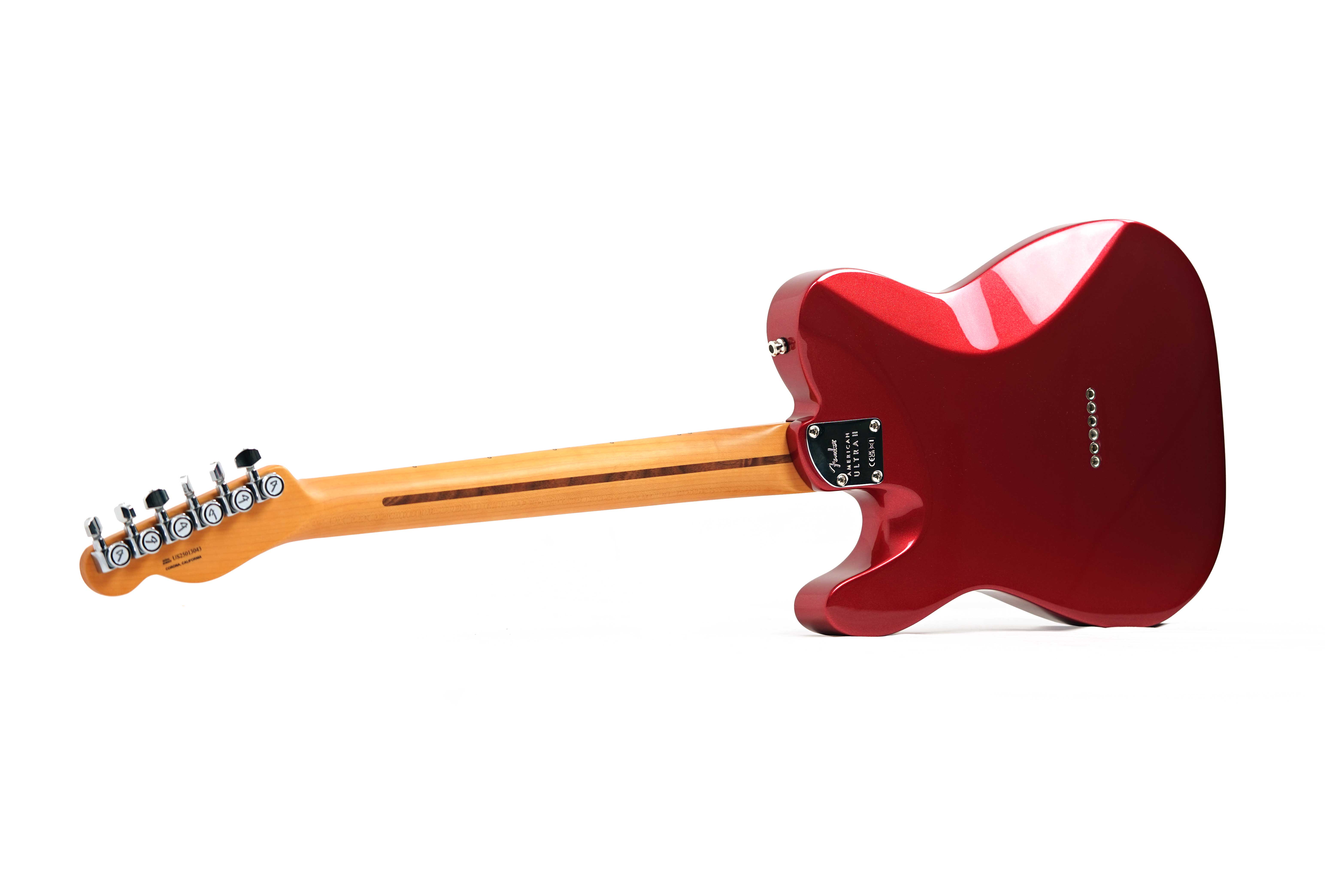Fender American Ultra II Telecaster Maple Fingerboard Sinister Red #US25013043