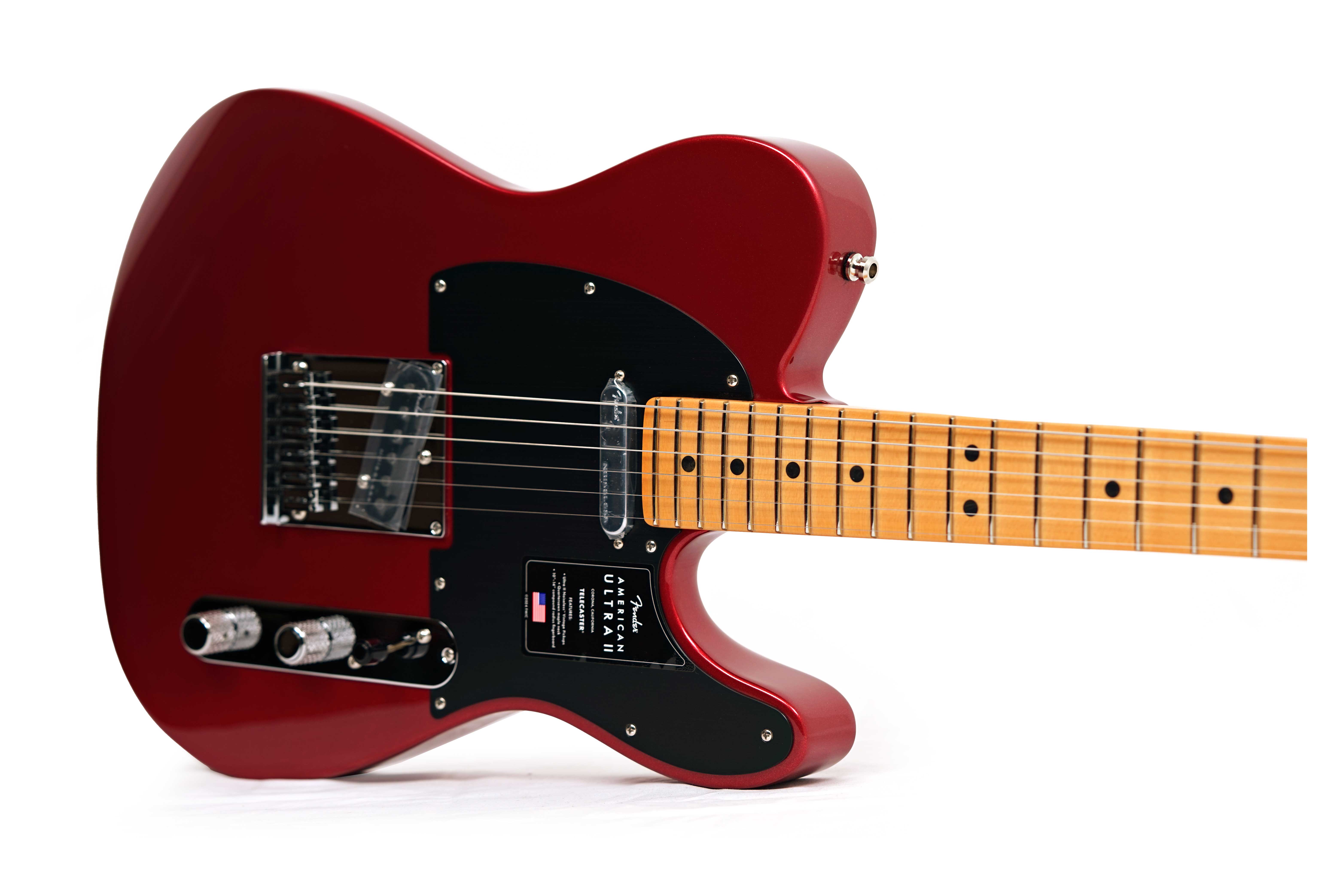 Fender American Ultra II Telecaster Sinister Red Maple Fingerboard #US25007177