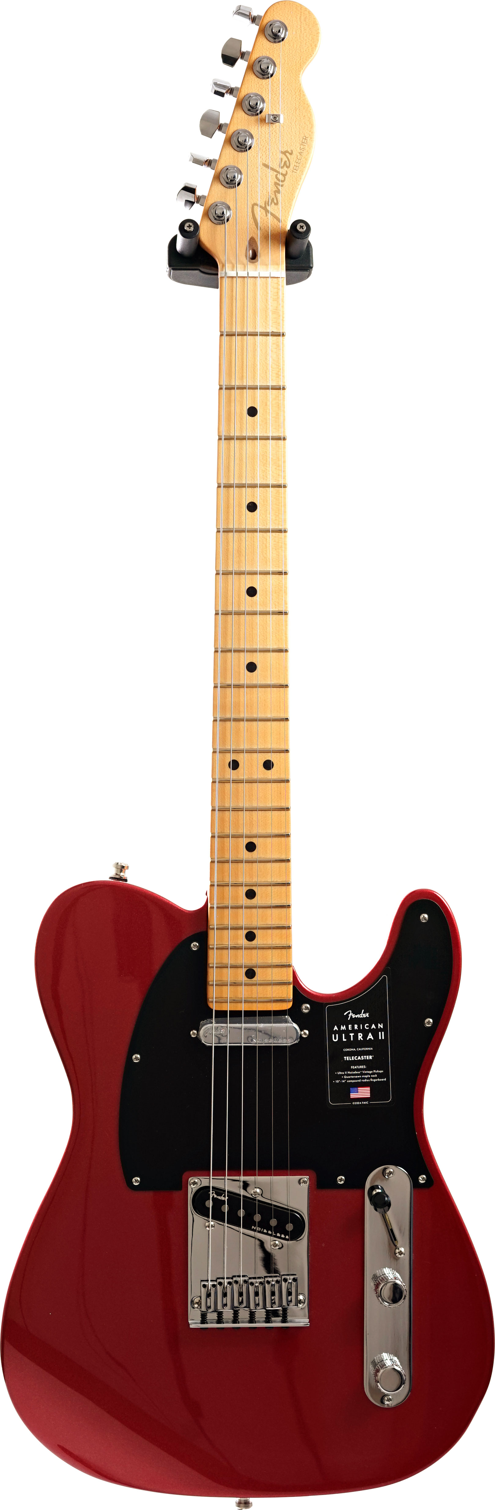 Fender American Ultra II Telecaster Sinister Red Maple Fingerboard #US25012836