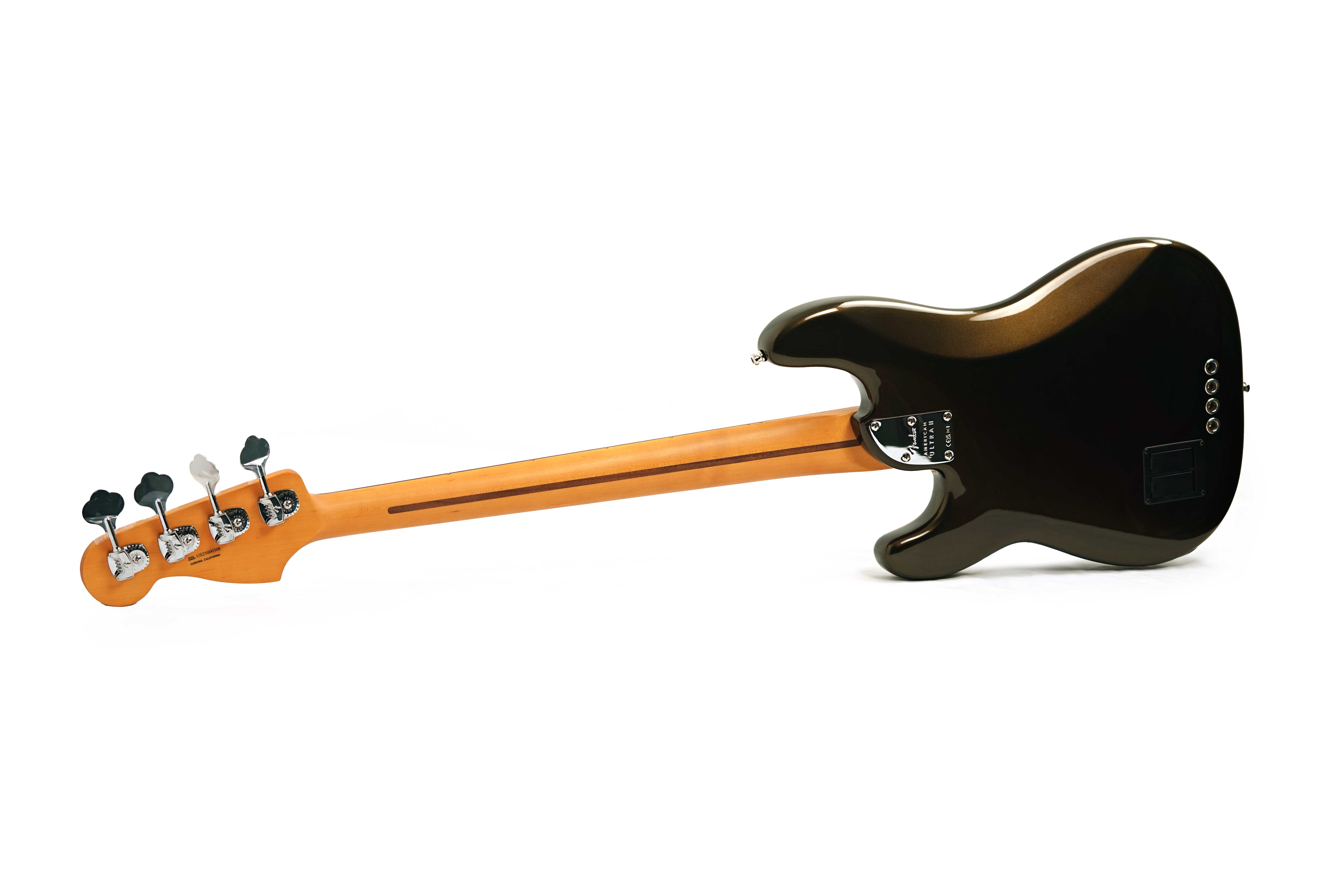 Fender American Ultra II Precision Bass Texas Tea Ebony Fingerboard #US25000308