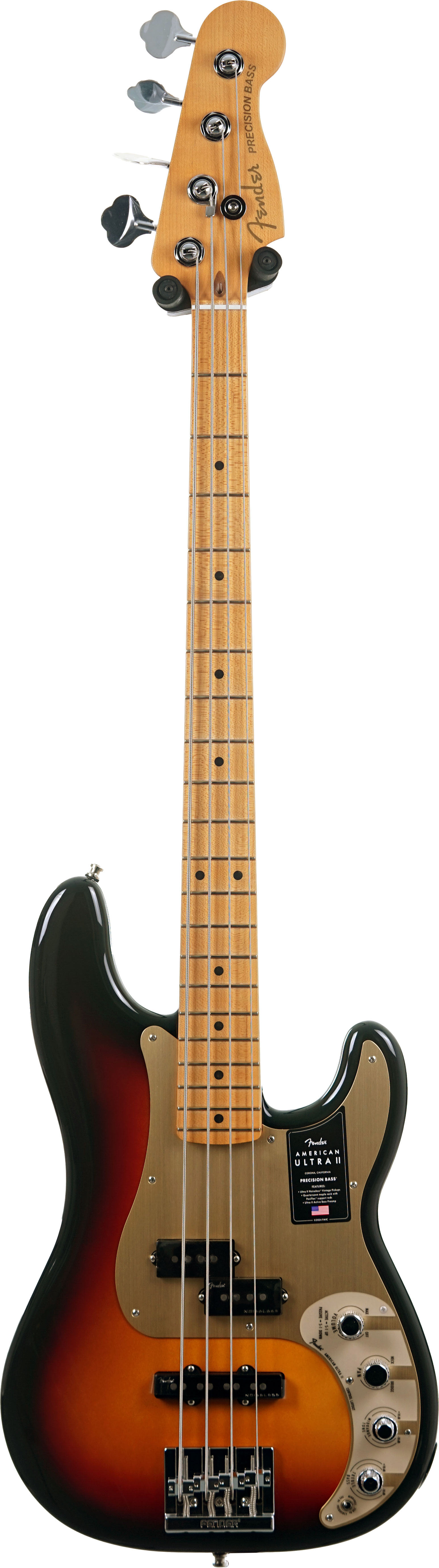 Fender American Ultra II Precision Bass Ultraburst Maple Fingerboard #US25007018