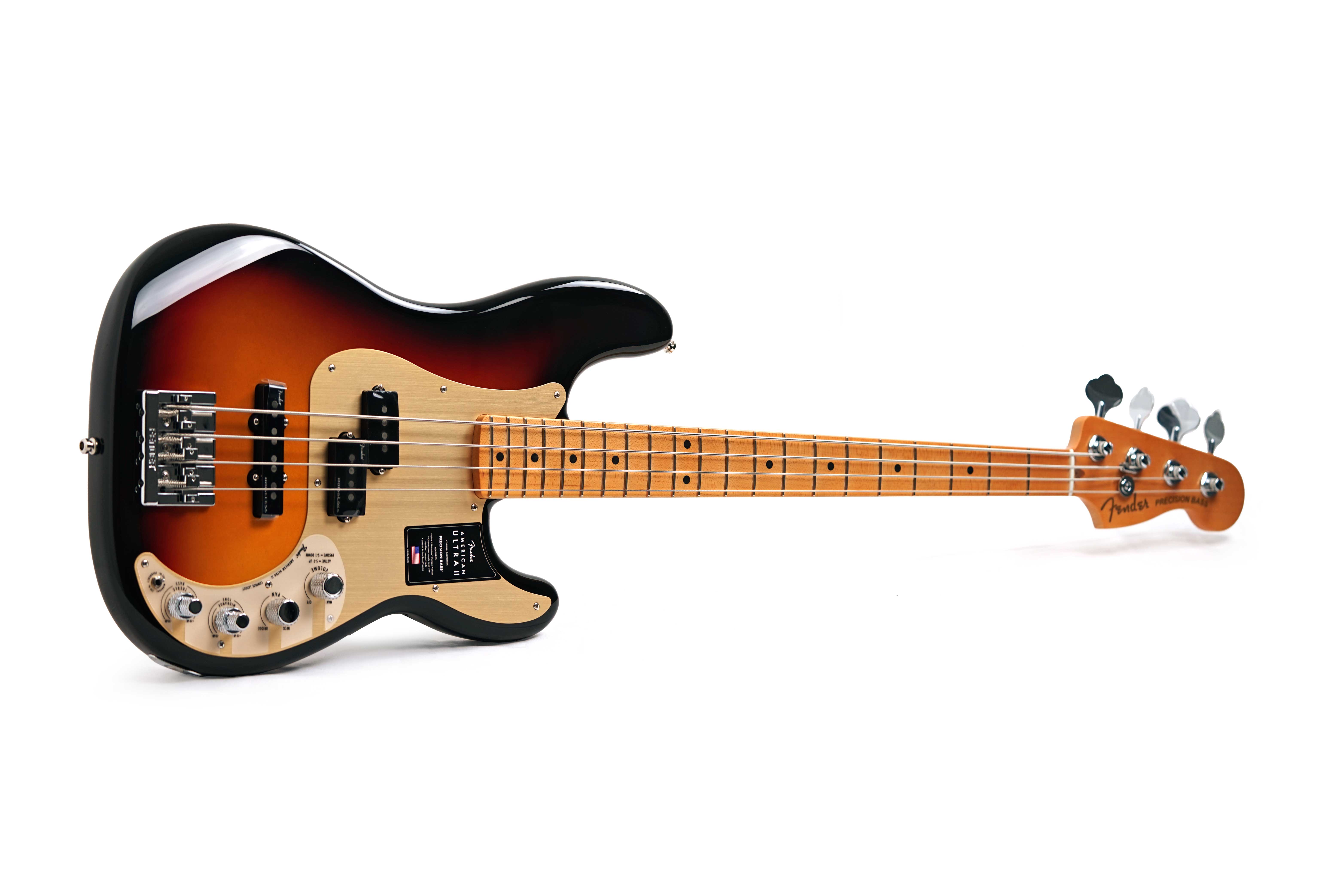 Fender American Ultra II Precision Bass Ultraburst Maple Fingerboard #US25007018