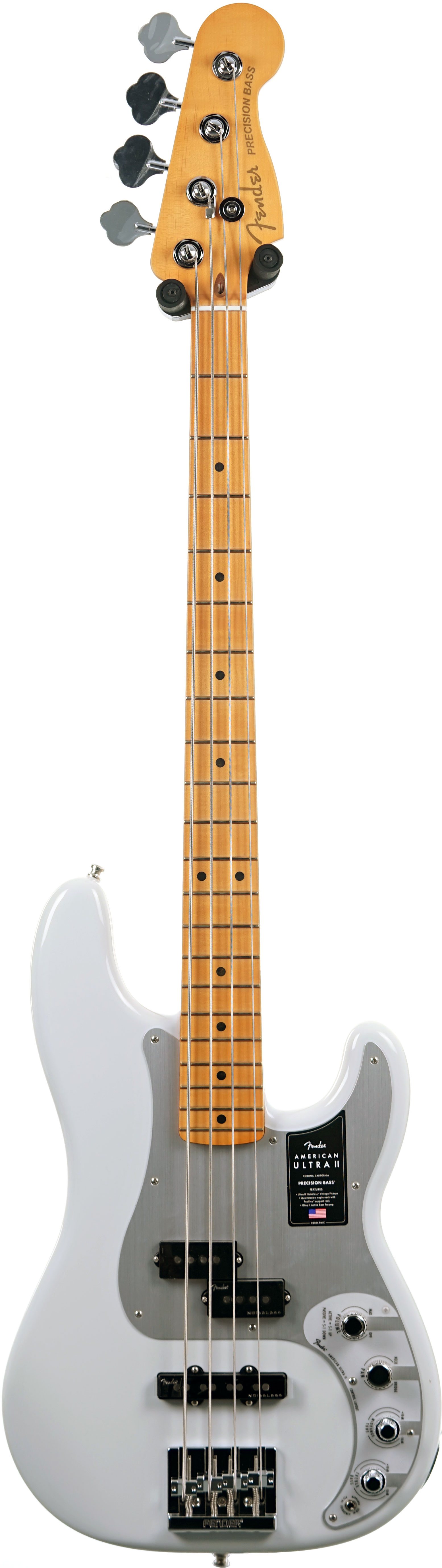Fender American Ultra II Precision Bass Maple Fingerboard Avalanche #US25010320