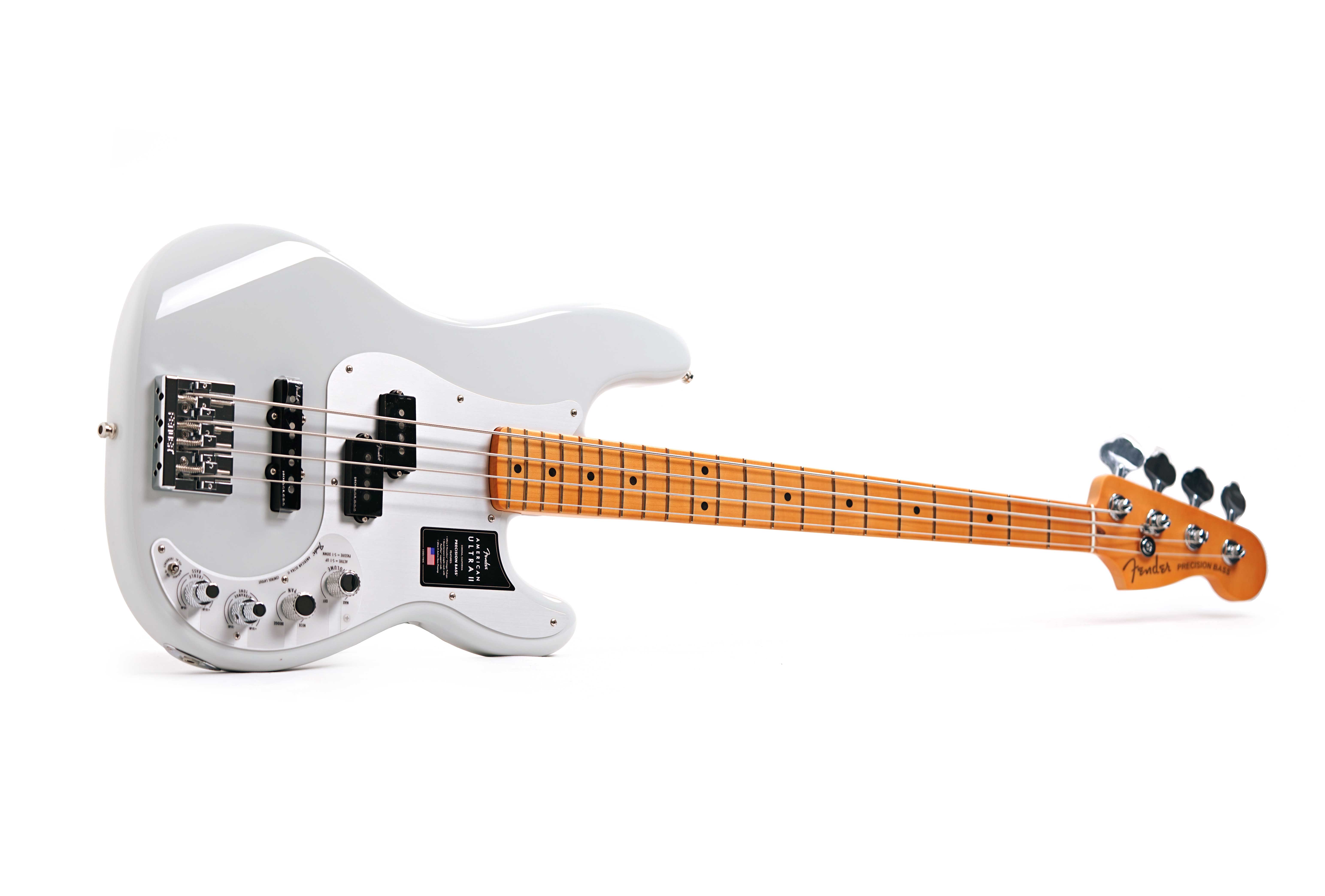 Fender American Ultra II Precision Bass Maple Fingerboard Avalanche #US25010320