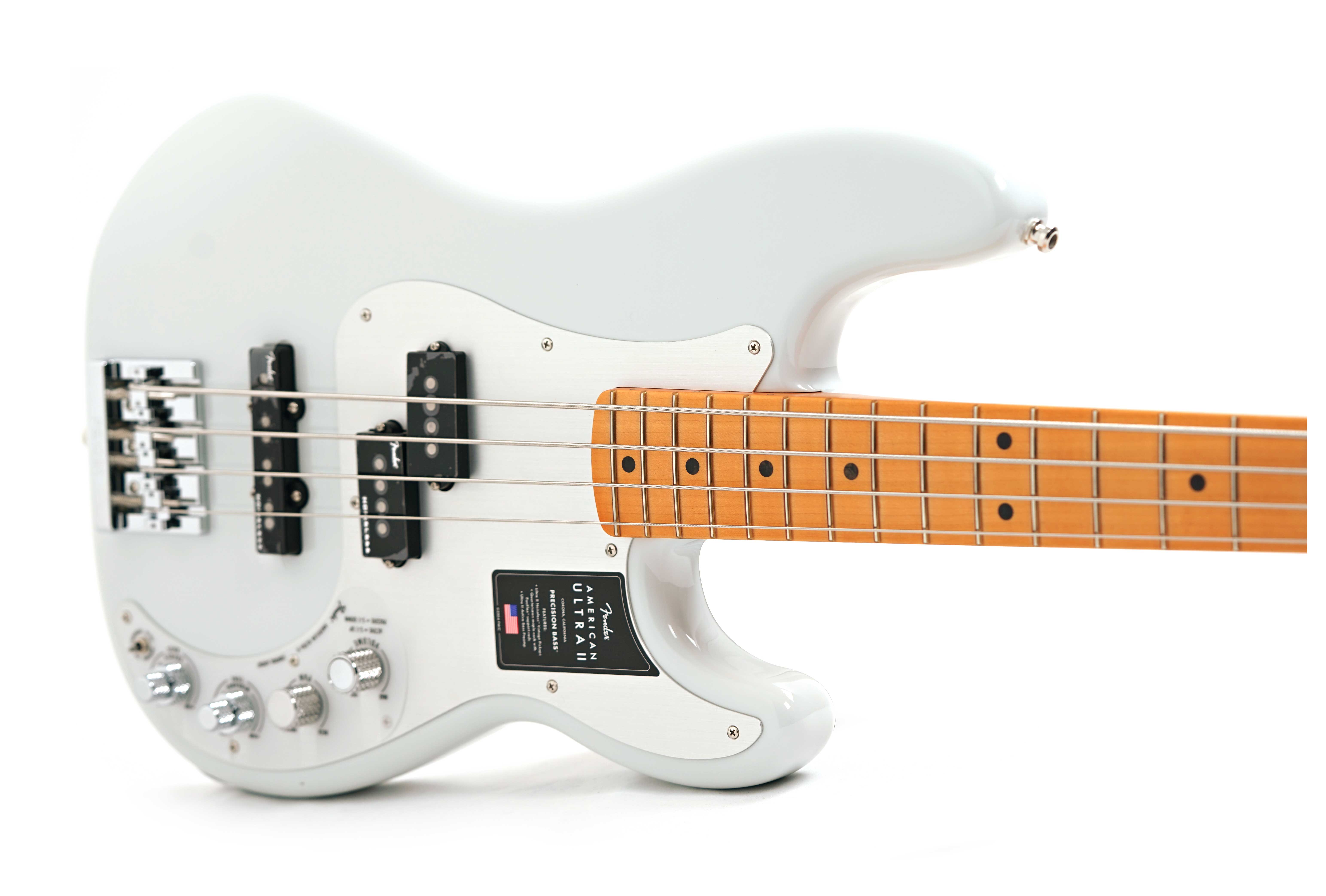 Fender American Ultra II Precision Bass Maple Fingerboard Avalanche #US25010320