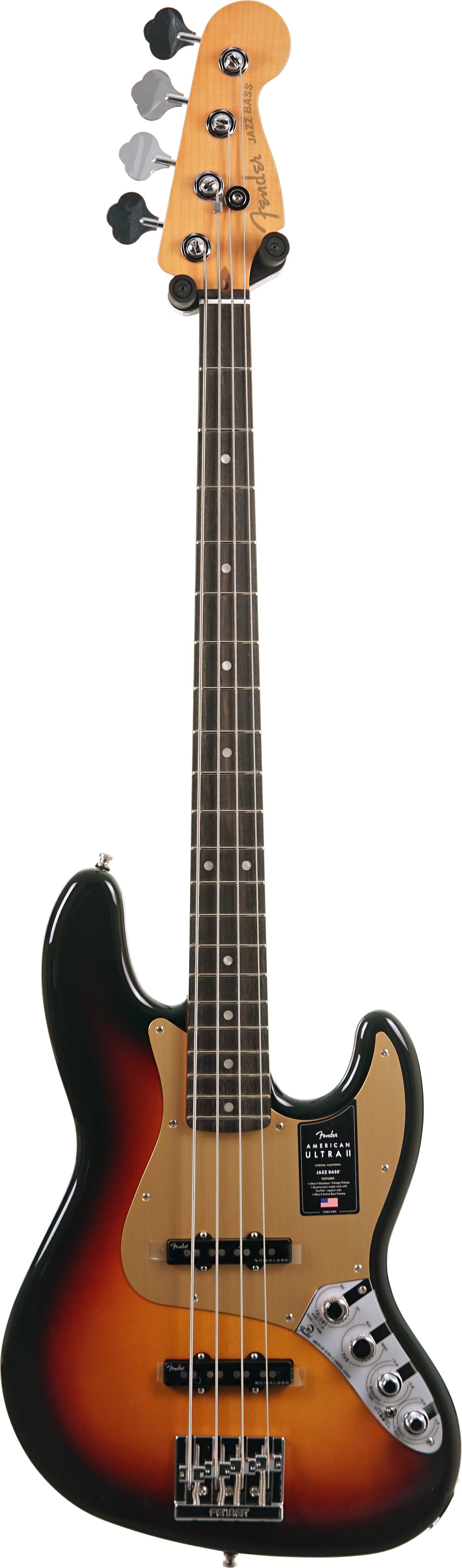 Fender American Ultra II Jazz Bass Ultraburst Ebony Fingerboard (Ex-Demo) #US24014632
