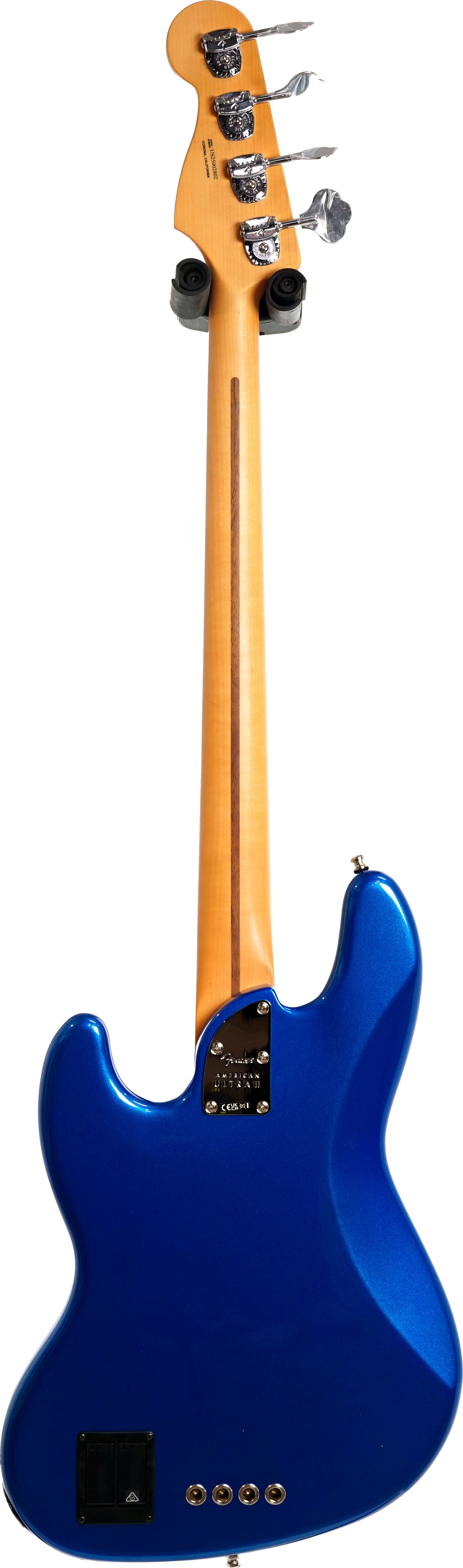 Fender American Ultra II Jazz Bass Noble Blue Ebony Fingerboard (Nearly New) #US25002802