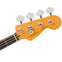 Fender American Ultra II Jazz Bass Noble Blue Ebony Fingerboard Front View