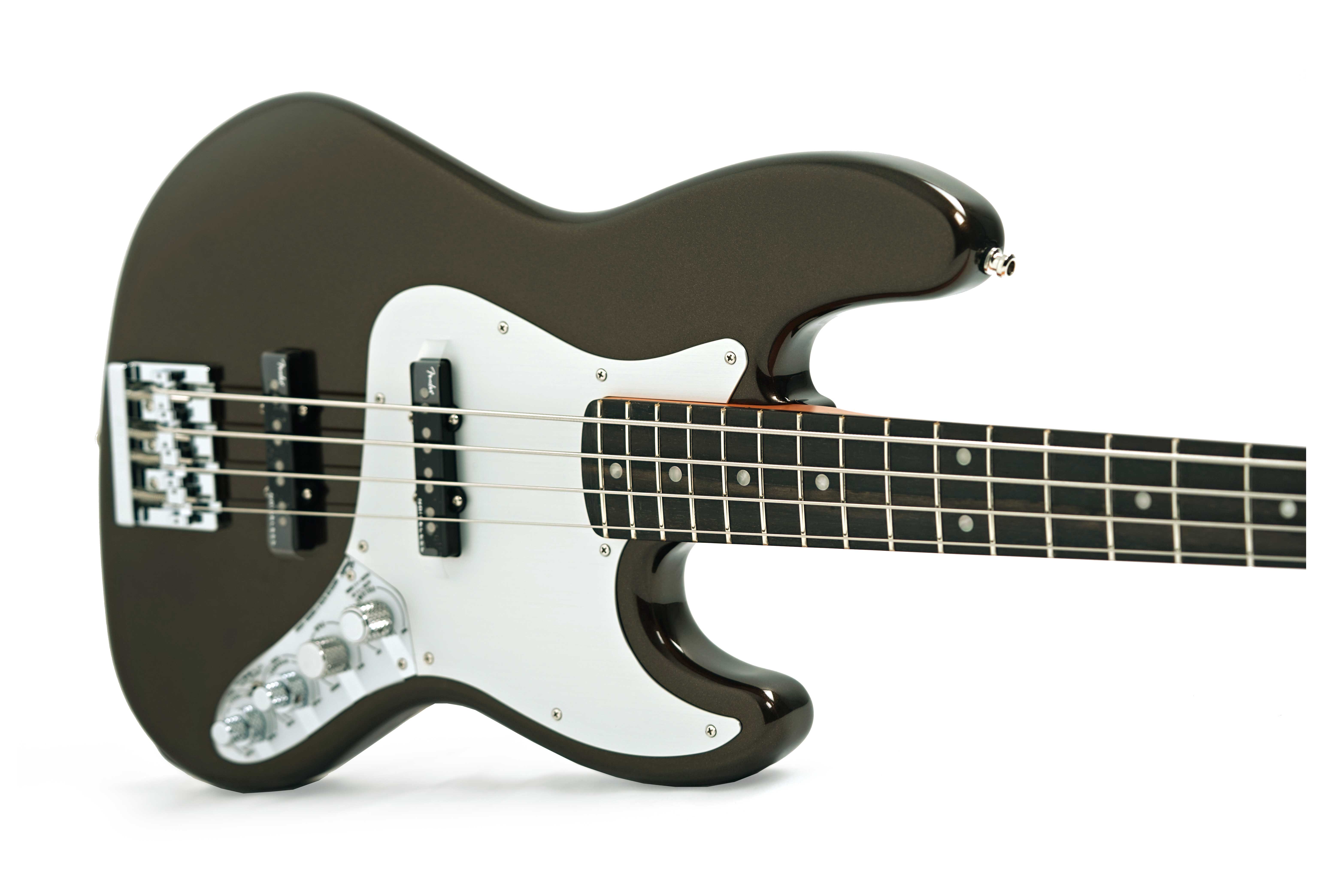 Fender American Ultra II Jazz Bass Texas Tea Ebony Fingerboard #US25015497