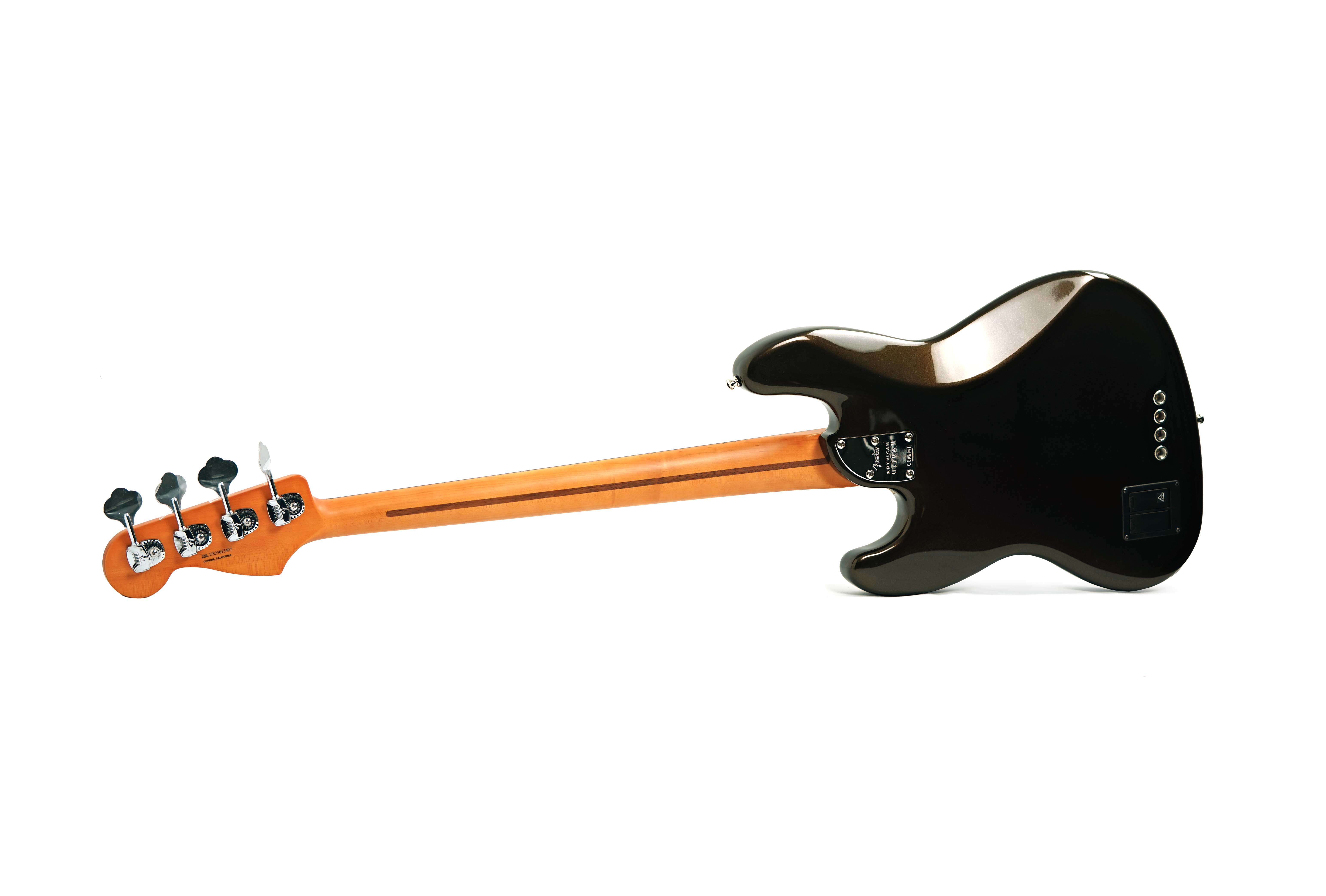 Fender American Ultra II Jazz Bass Texas Tea Ebony Fingerboard #US25015497