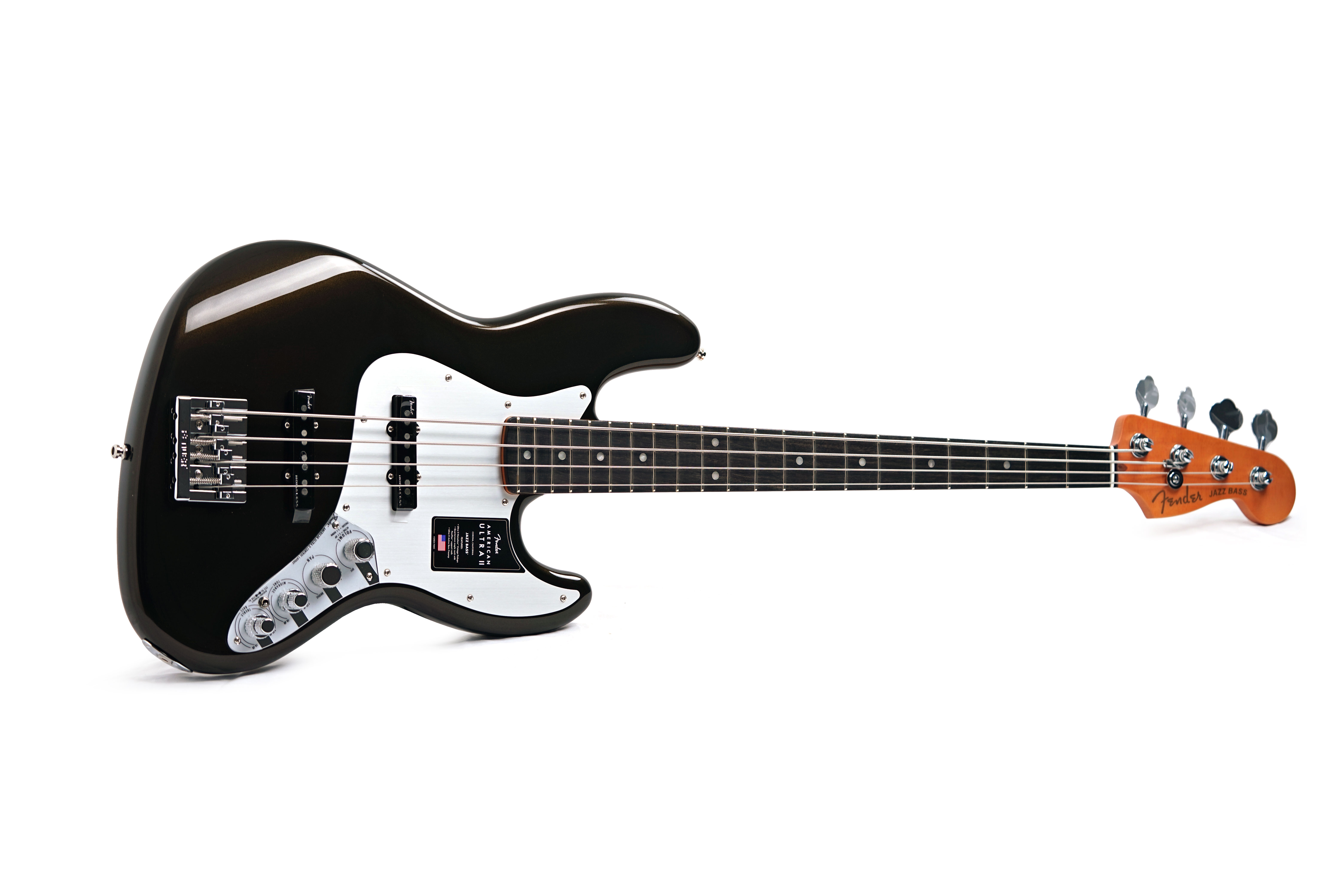 Fender American Ultra II Jazz Bass Texas Tea Ebony Fingerboard #US25014512