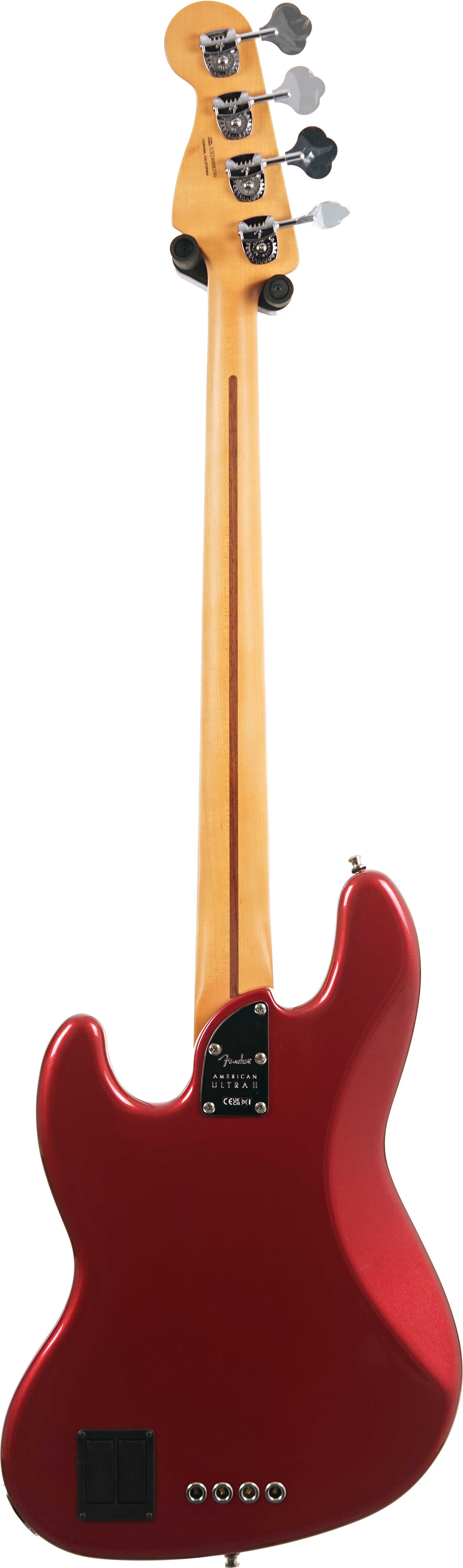 Fender American Ultra II Jazz Bass Sinister Red Maple Fingerboard (Nearly New) #US24008399