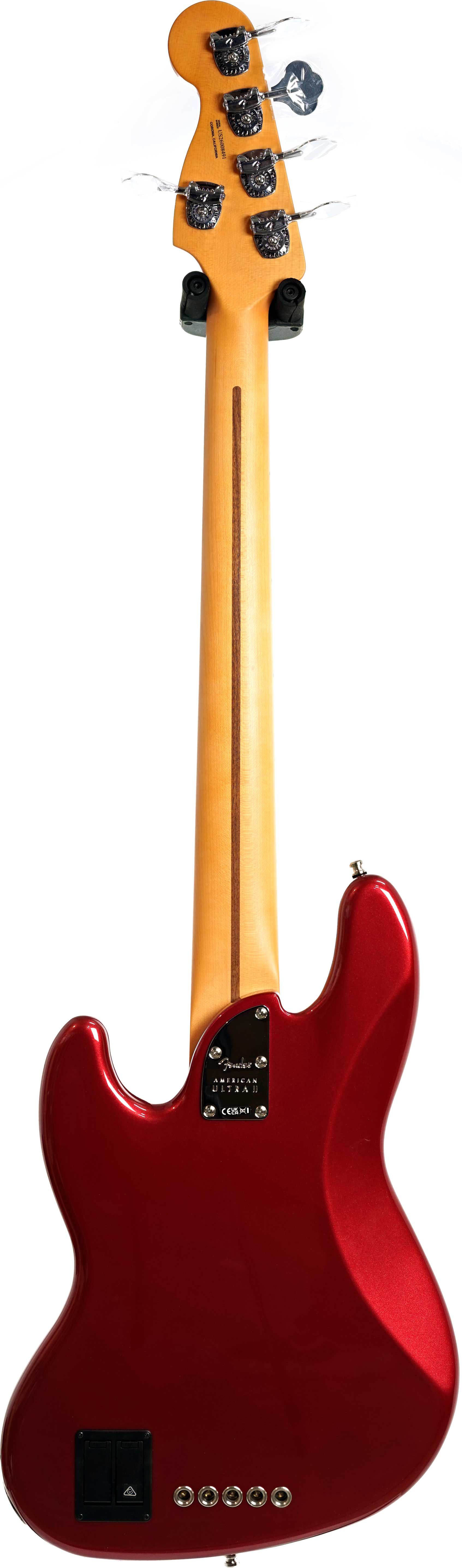 Fender American Ultra II Jazz Bass V Sinister Red Maple Fingerboard #US26008491