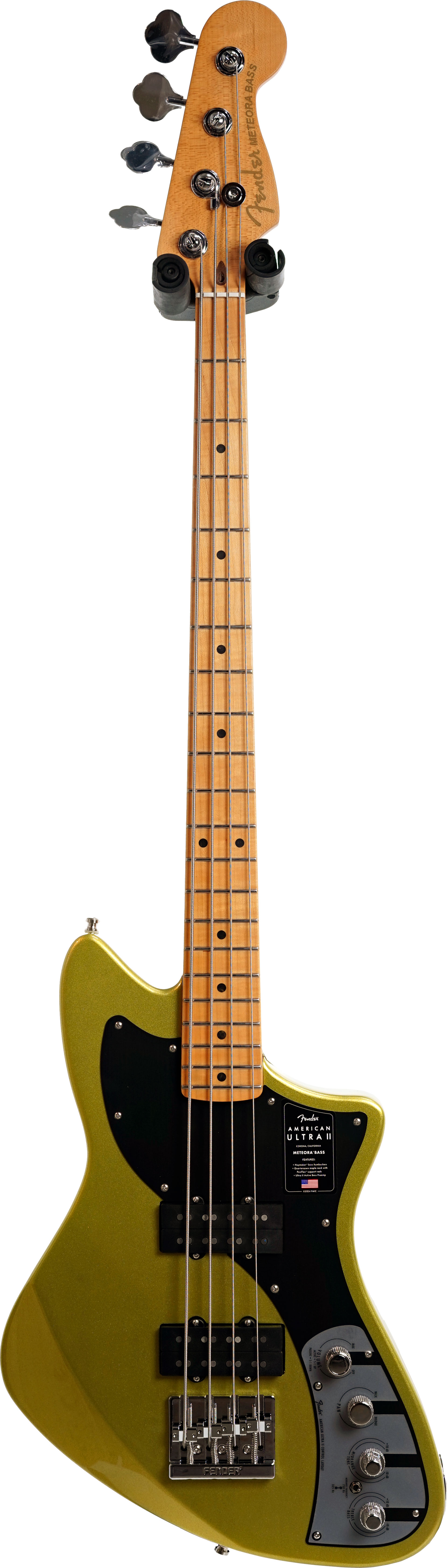 Fender American Ultra II Meteora Bass Solar Flare Maple Fingerboard (Nearly New) #US24039436