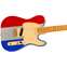 Fender Limited Edition Buck Owens Telecaster Maple Fingerboard Red Silver and Blue Sparkle Front View