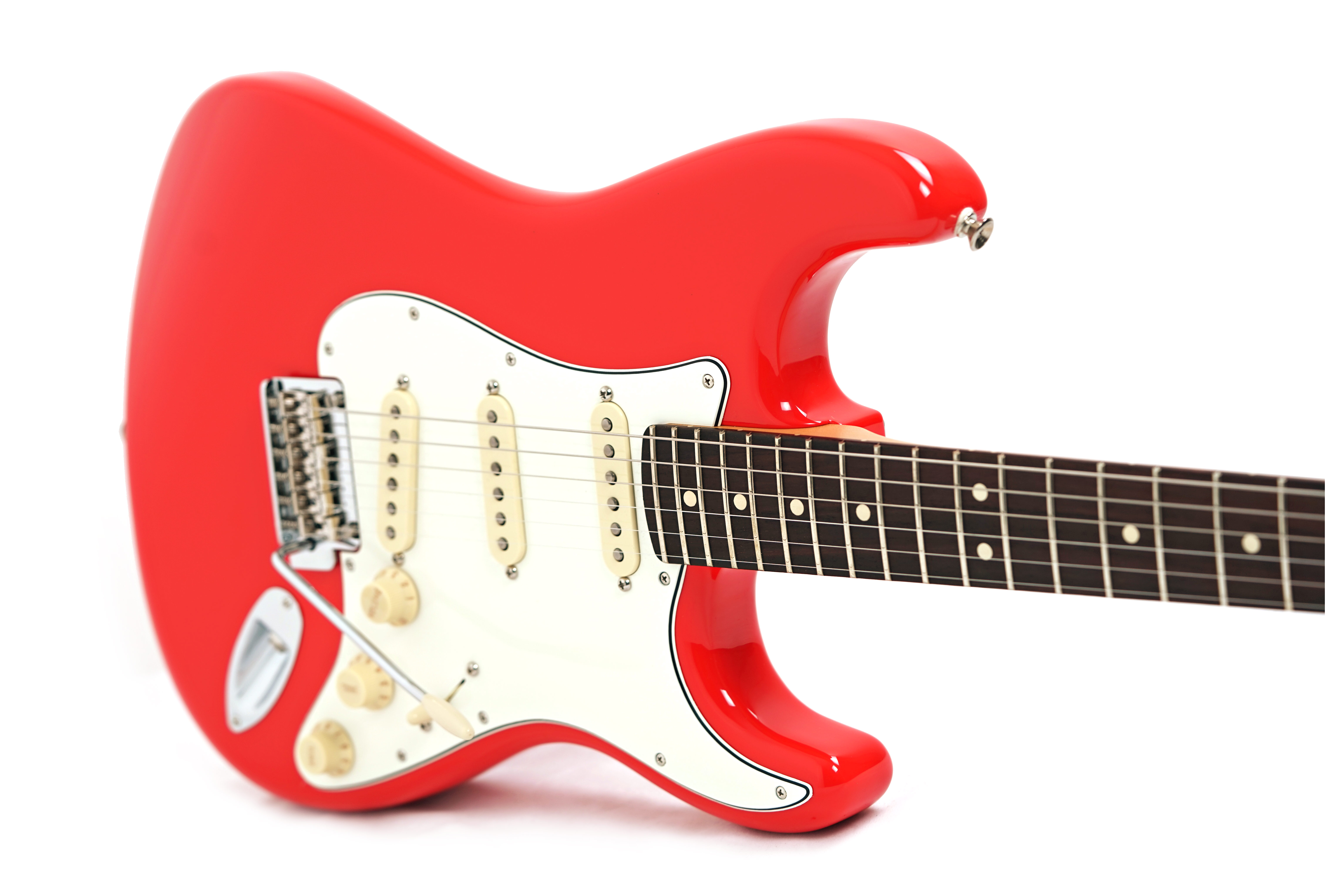 Fender Player II Stratocaster Coral Red Rosewood Fingerboard (Ex-Demo) #MX25052544