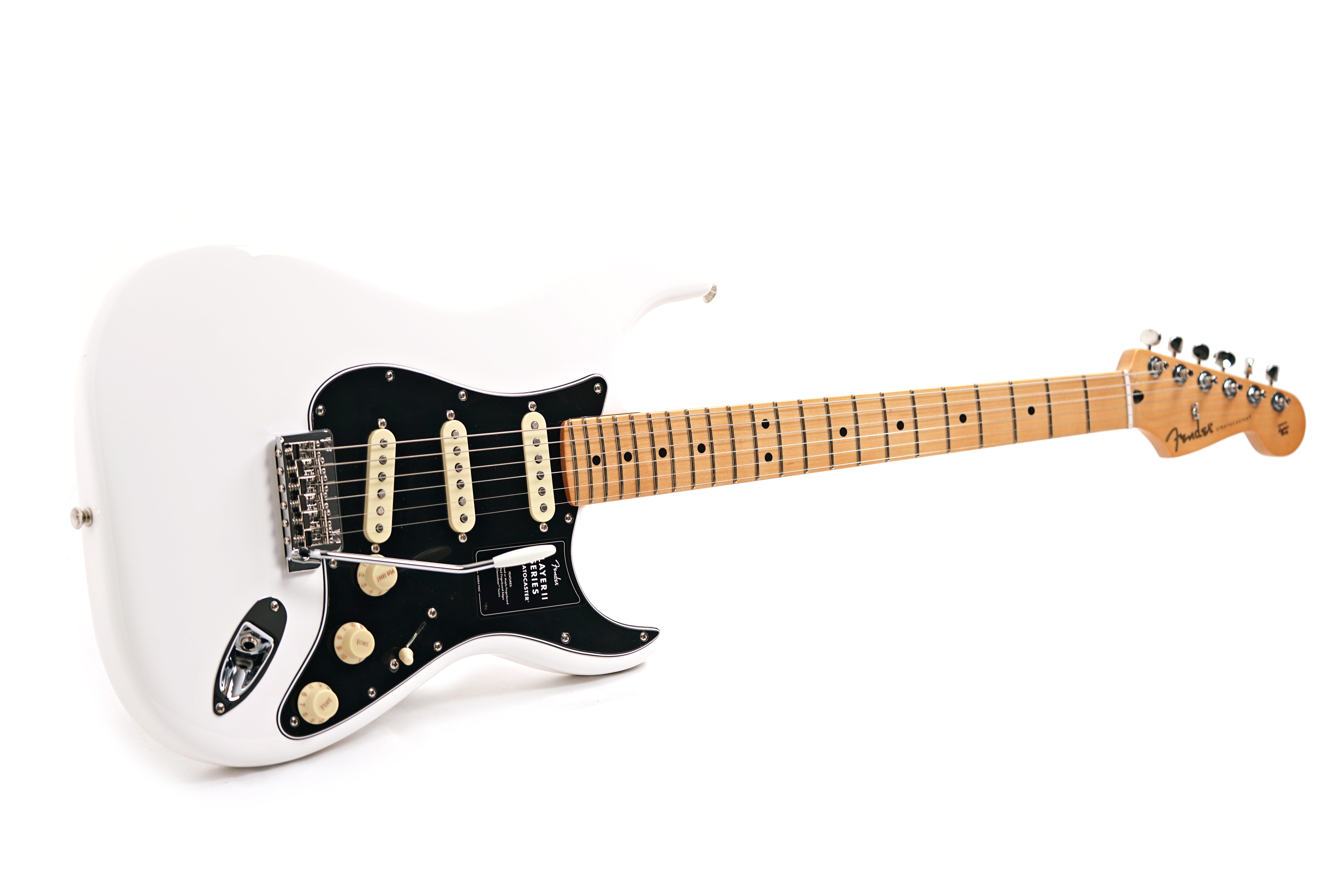 Fender Player II Stratocaster Maple Fingerboard Polar White (Ex-Demo) #MXS4063961