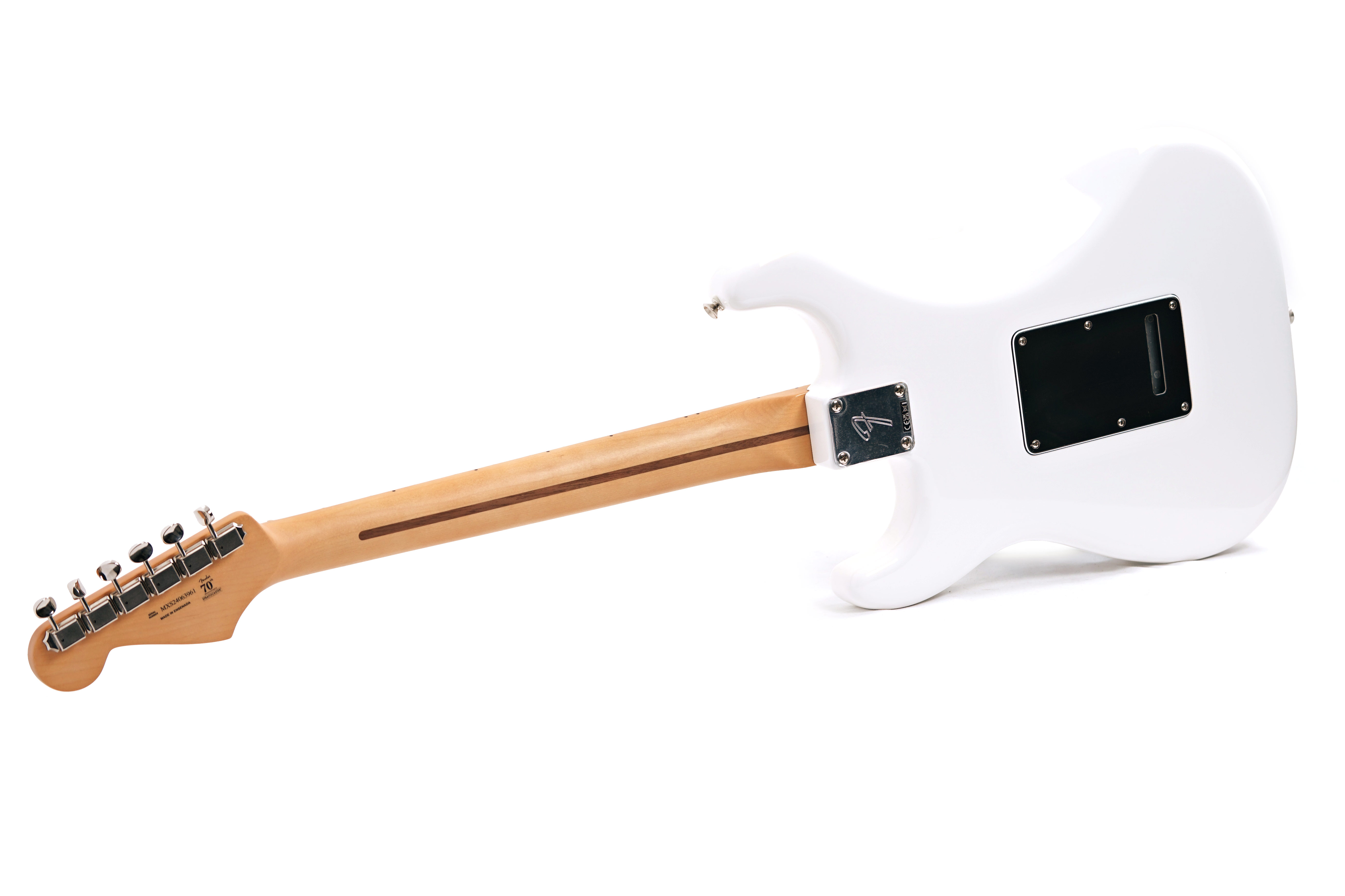 Fender Player II Stratocaster Maple Fingerboard Polar White (Ex-Demo) #MXS4063961